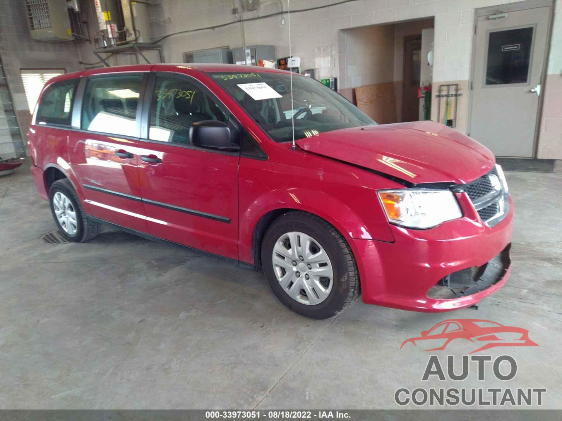 DODGE GRAND CARAVAN 2016 - 2C4RDGBGXGR243684