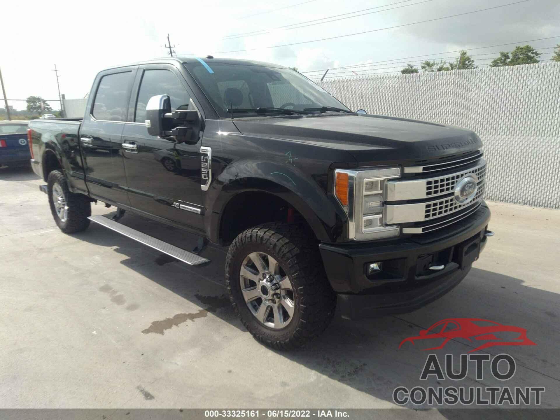 FORD SUPER DUTY F-250 SRW 2017 - 1FT7W2BT2HEF01437