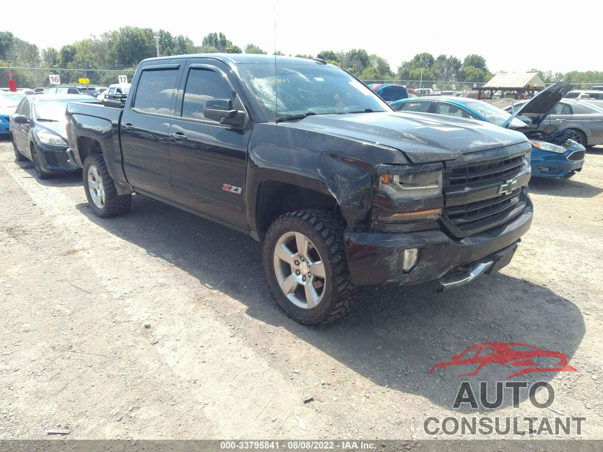 CHEVROLET SILVERADO 1500 2017 - 3GCUKREC4HG450003