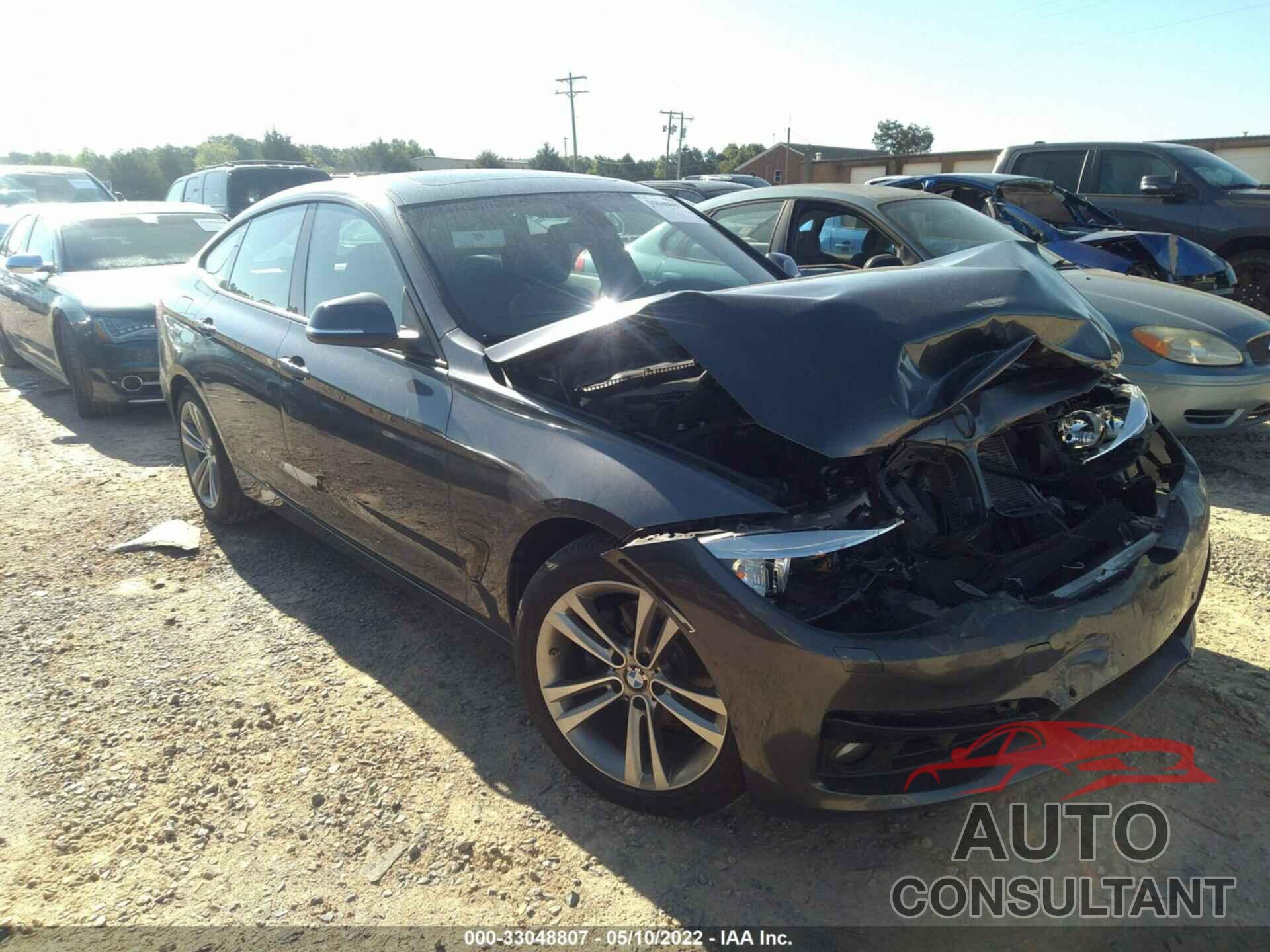 BMW 3 SERIES GRAN TURISMO 2016 - WBA8Z5C5XGGS37784