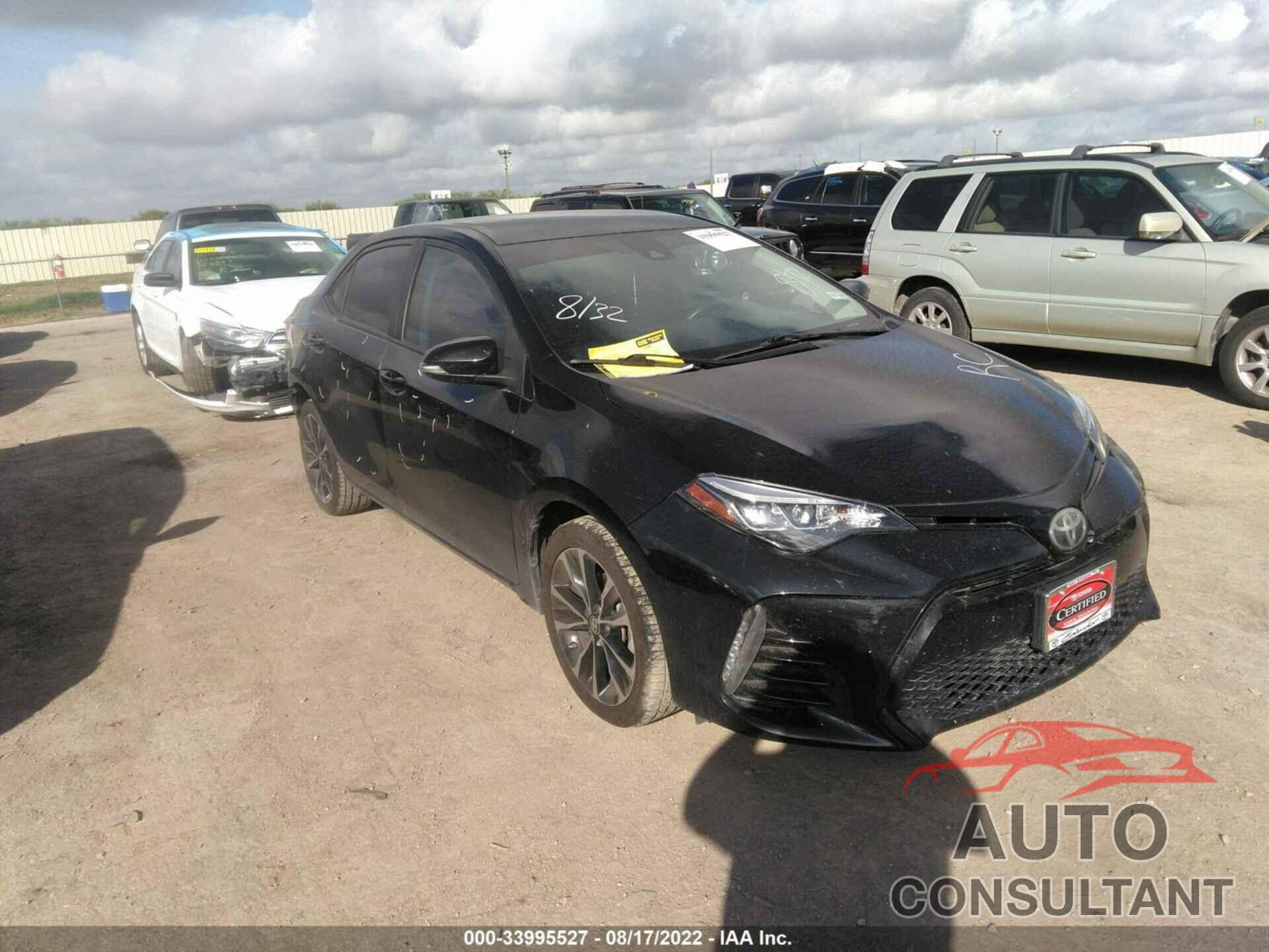 TOYOTA COROLLA 2018 - 2T1BURHE6JC040530