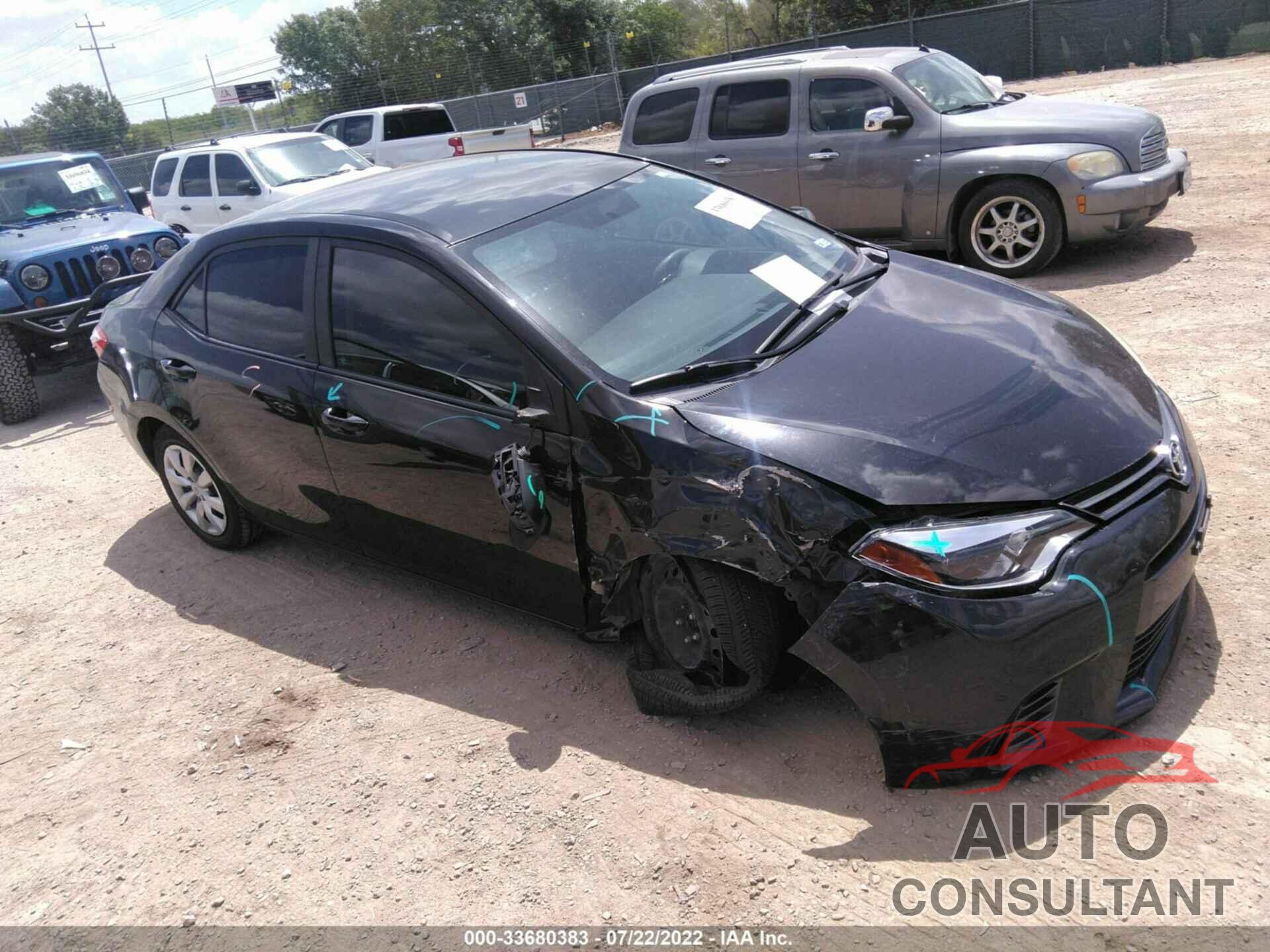TOYOTA COROLLA 2016 - 5YFBURHE6GP548277