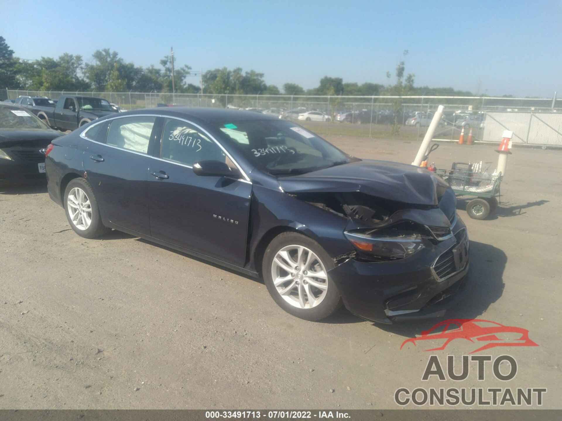 CHEVROLET MALIBU 2017 - 1G1ZE5ST6HF108735