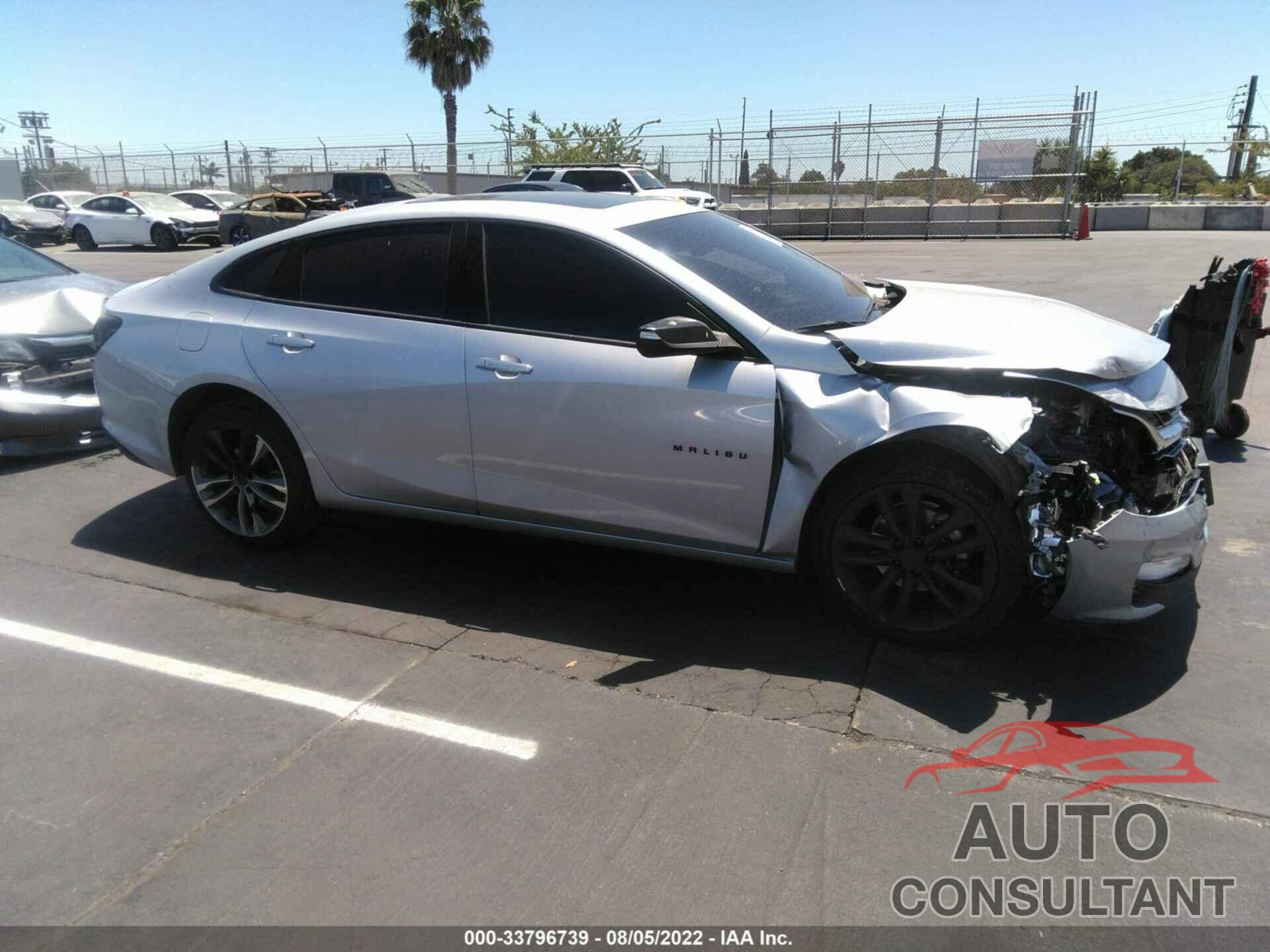 CHEVROLET MALIBU 2020 - 1G1ZE5SX8LF030776