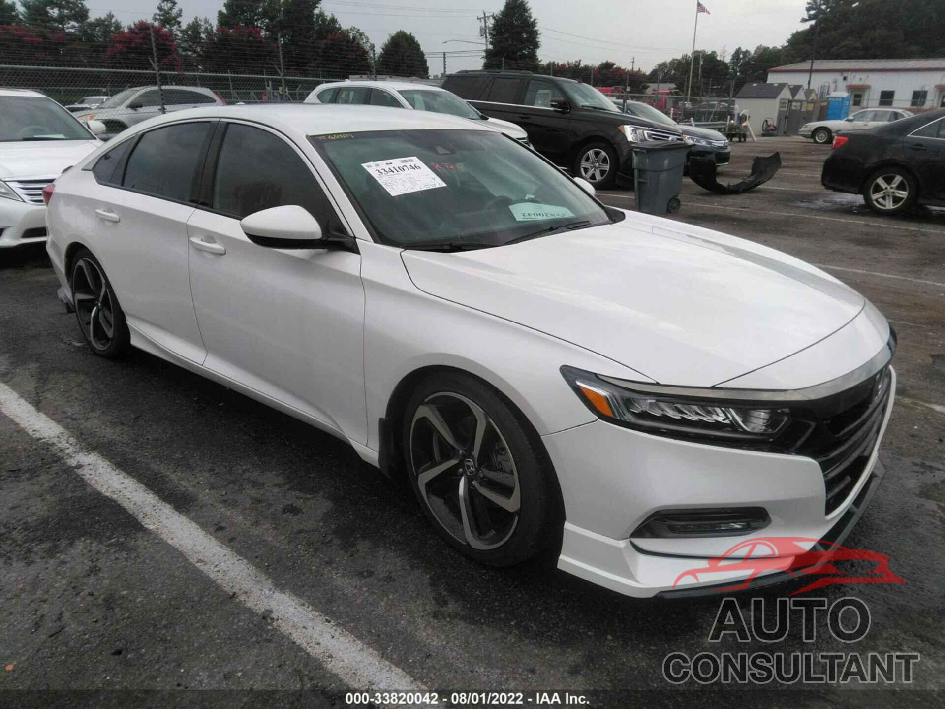 HONDA ACCORD SEDAN 2018 - 1HGCV1F38JA095345