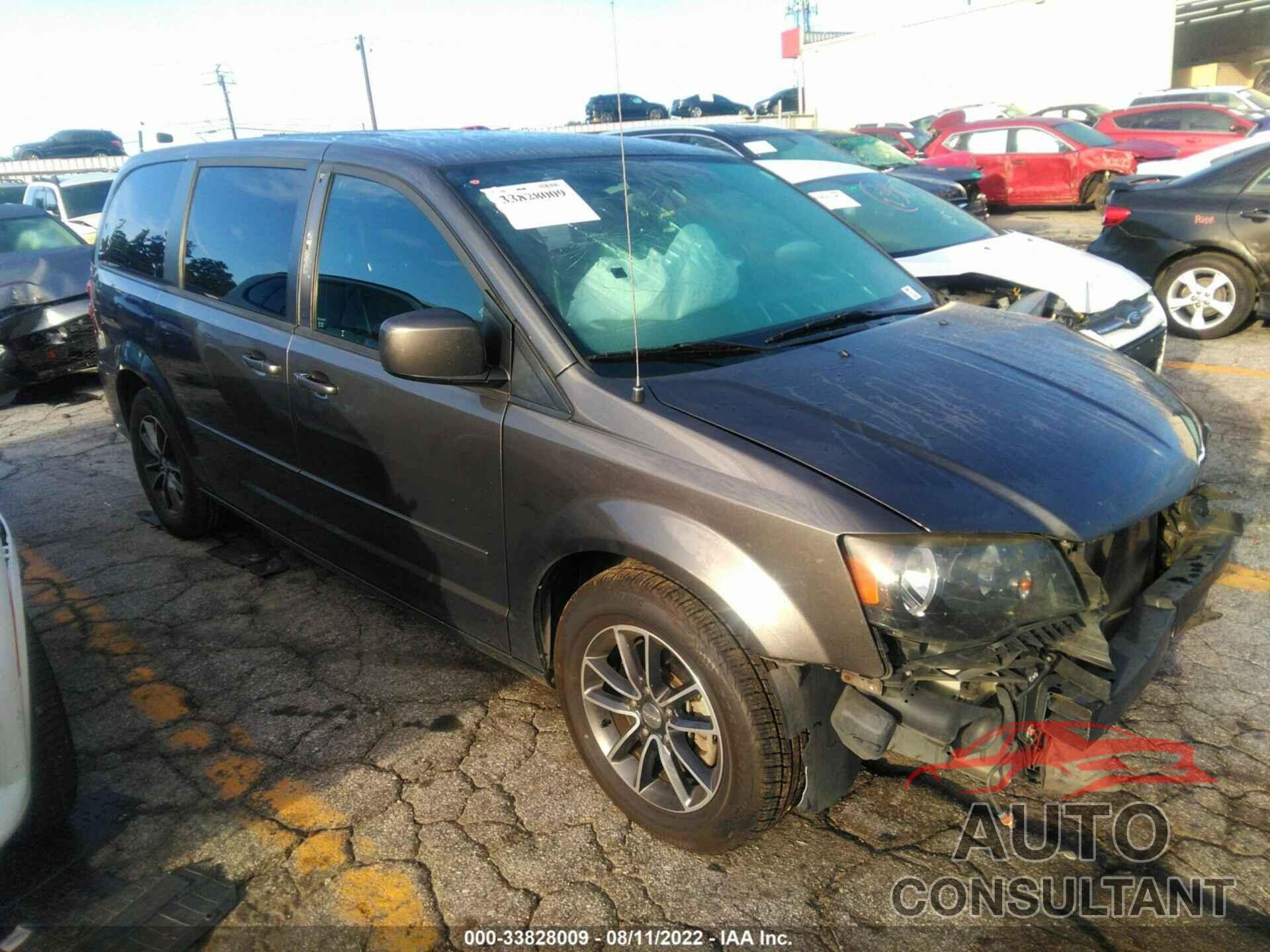 DODGE GRAND CARAVAN 2016 - 2C4RDGCG9GR278604