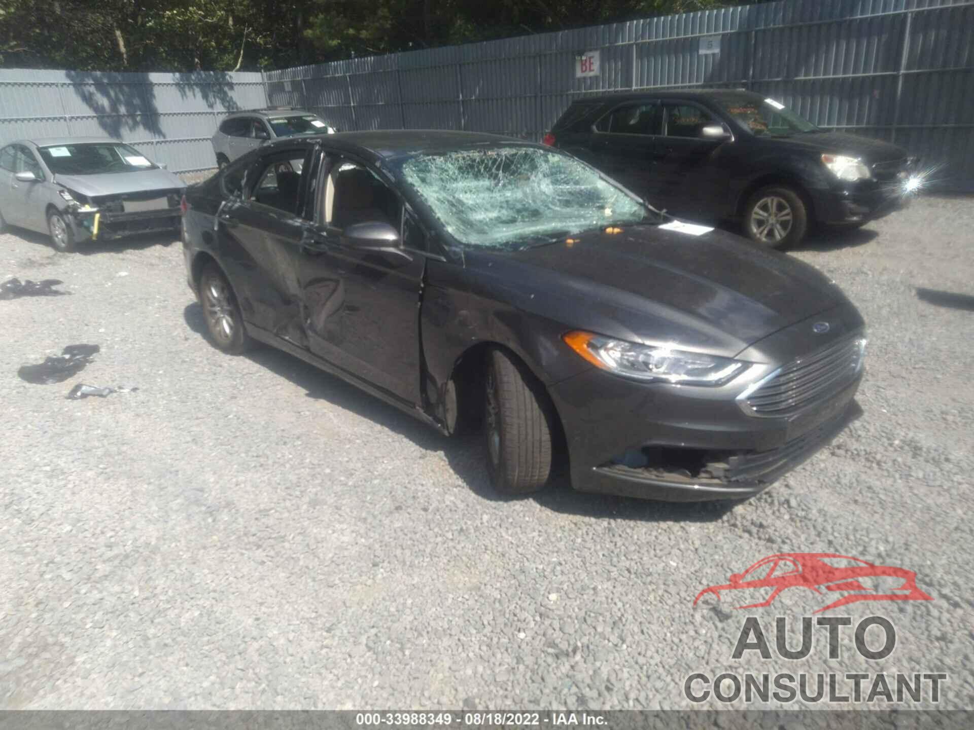FORD FUSION 2017 - 3FA6P0G72HR260491