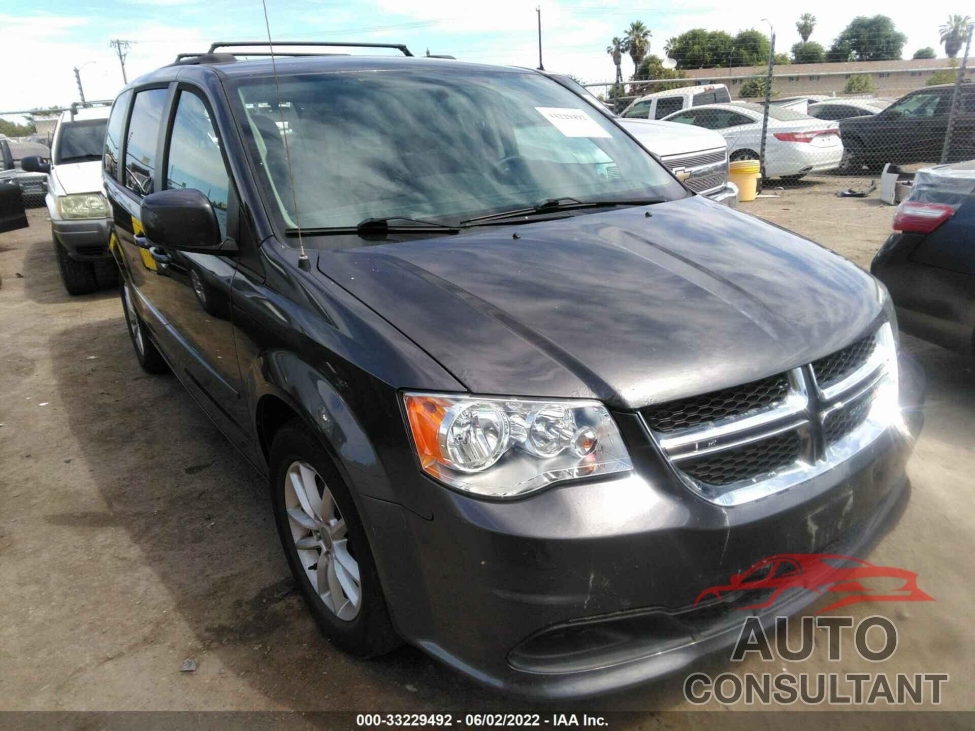 DODGE GRAND CARAVAN 2016 - 2C4RDGCG6GR355655