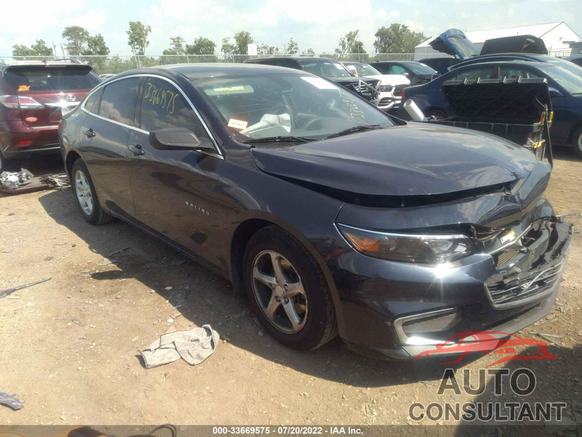 CHEVROLET MALIBU 2017 - 1G1ZB5STXHF192082