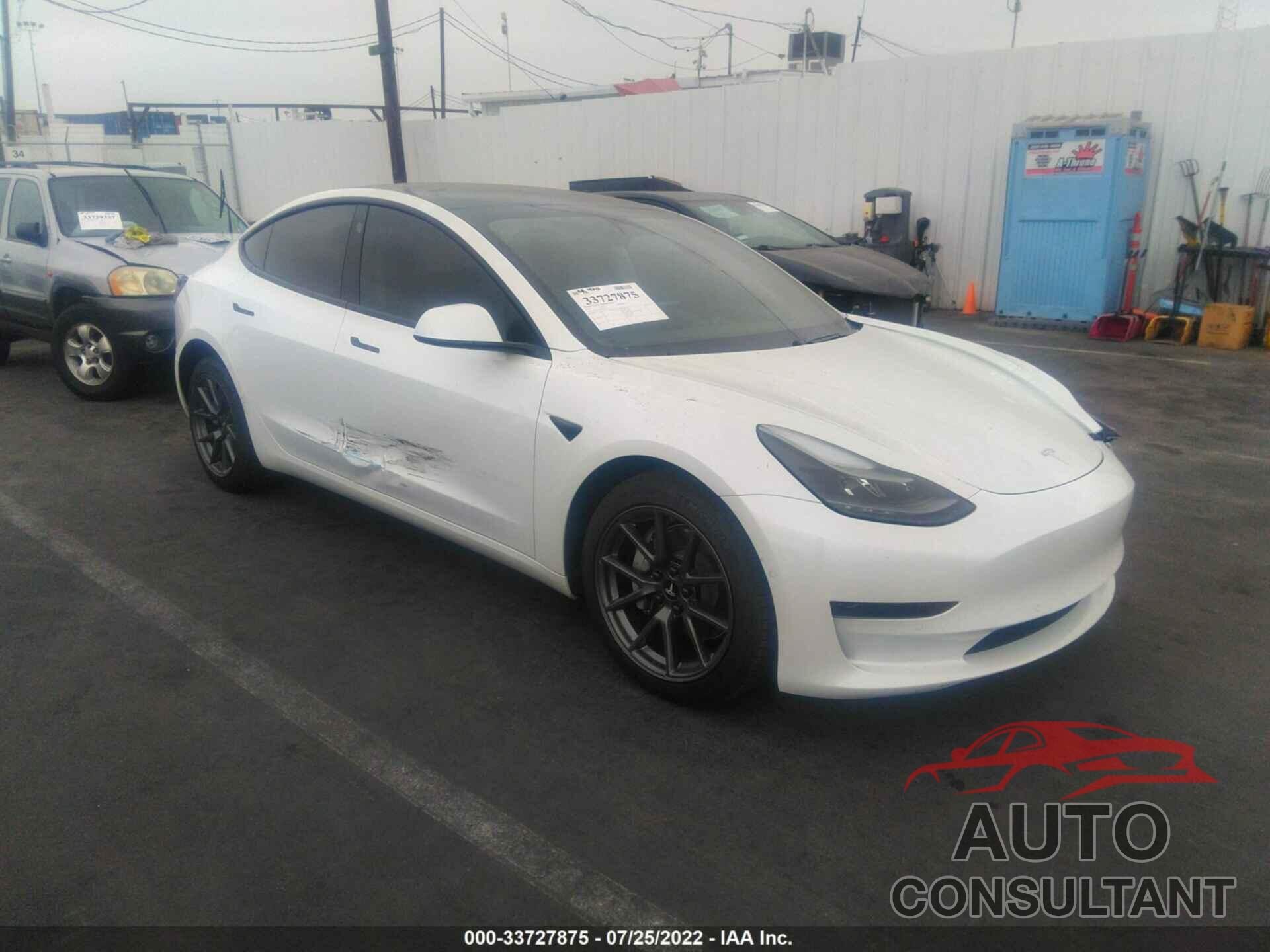 TESLA MODEL 3 2021 - 5YJ3E1EA7MF006357