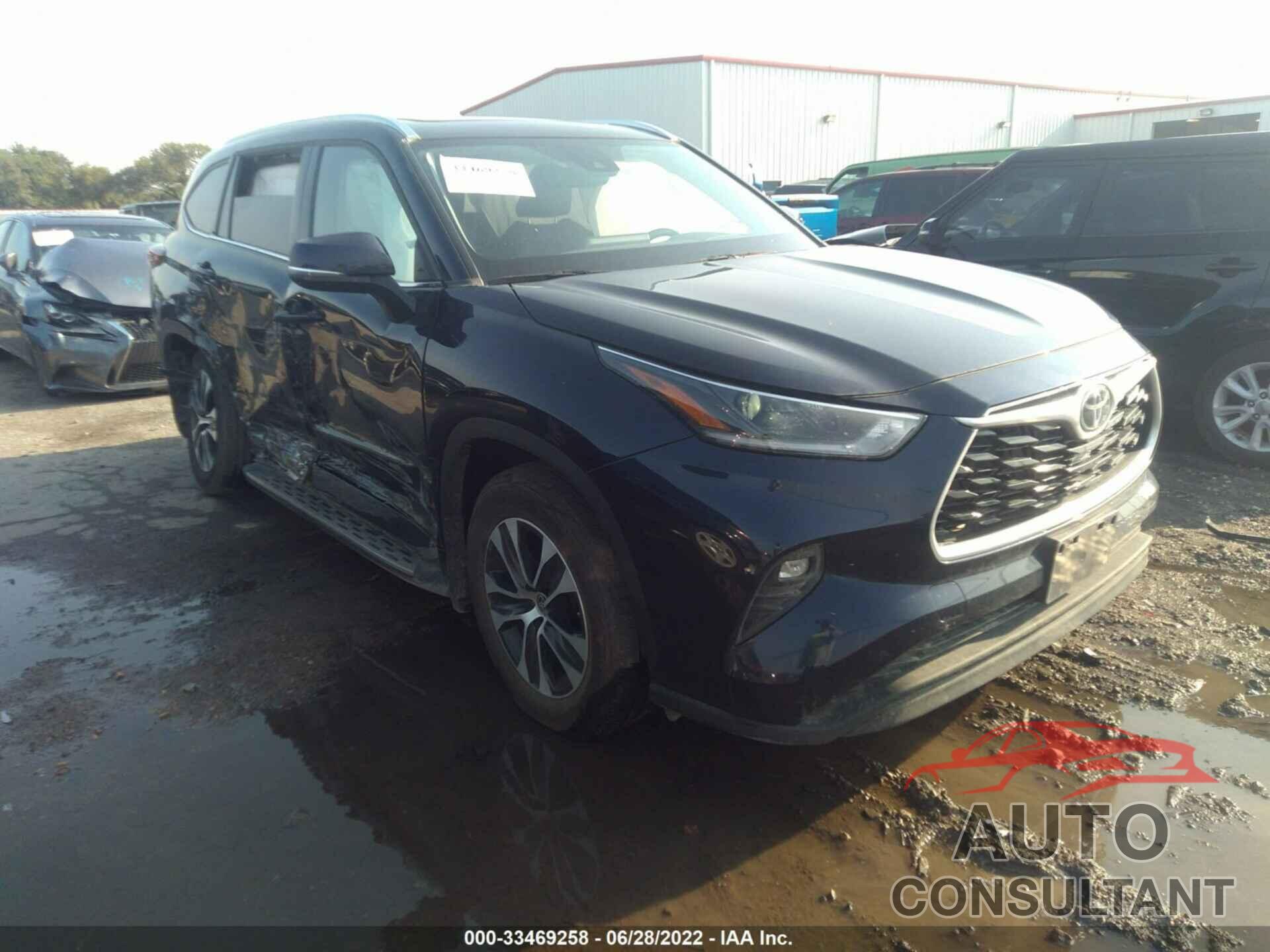 TOYOTA HIGHLANDER 2021 - 5TDGZRAH8MS071513