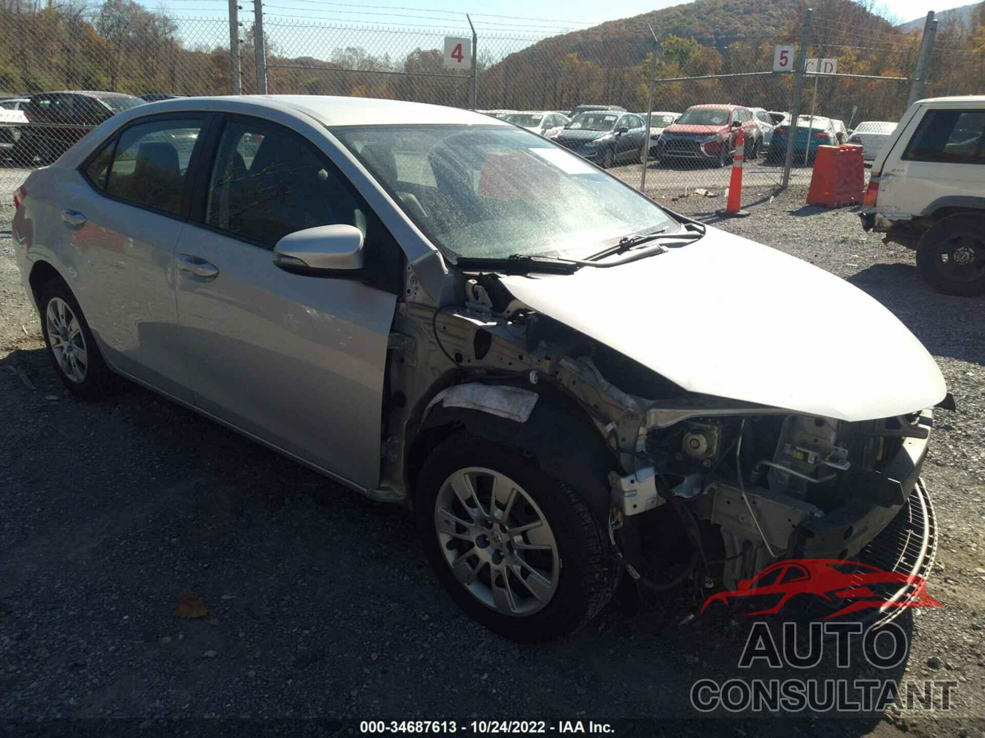 TOYOTA COROLLA 2016 - 2T1BURHE5GC568228
