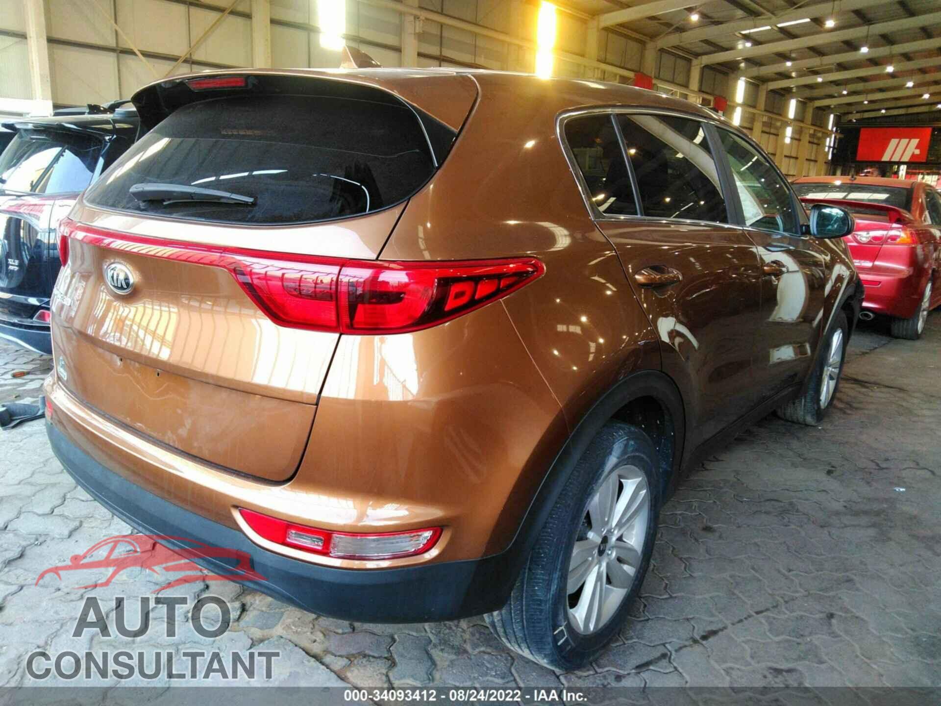 KIA SPORTAGE 2017 - 00DPM3AC7H7211065