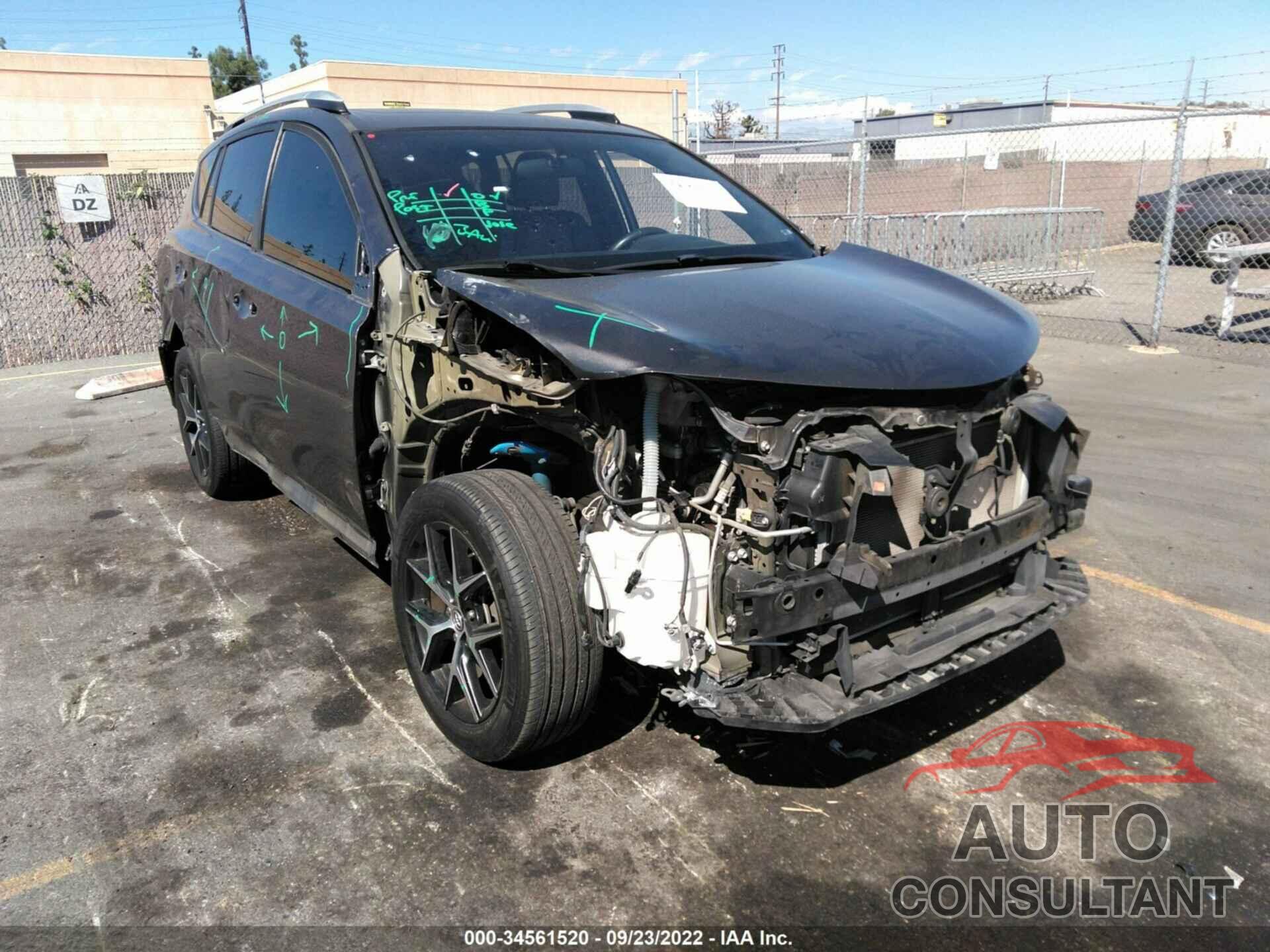 TOYOTA RAV4 2016 - 2T3NFREV3GW275994