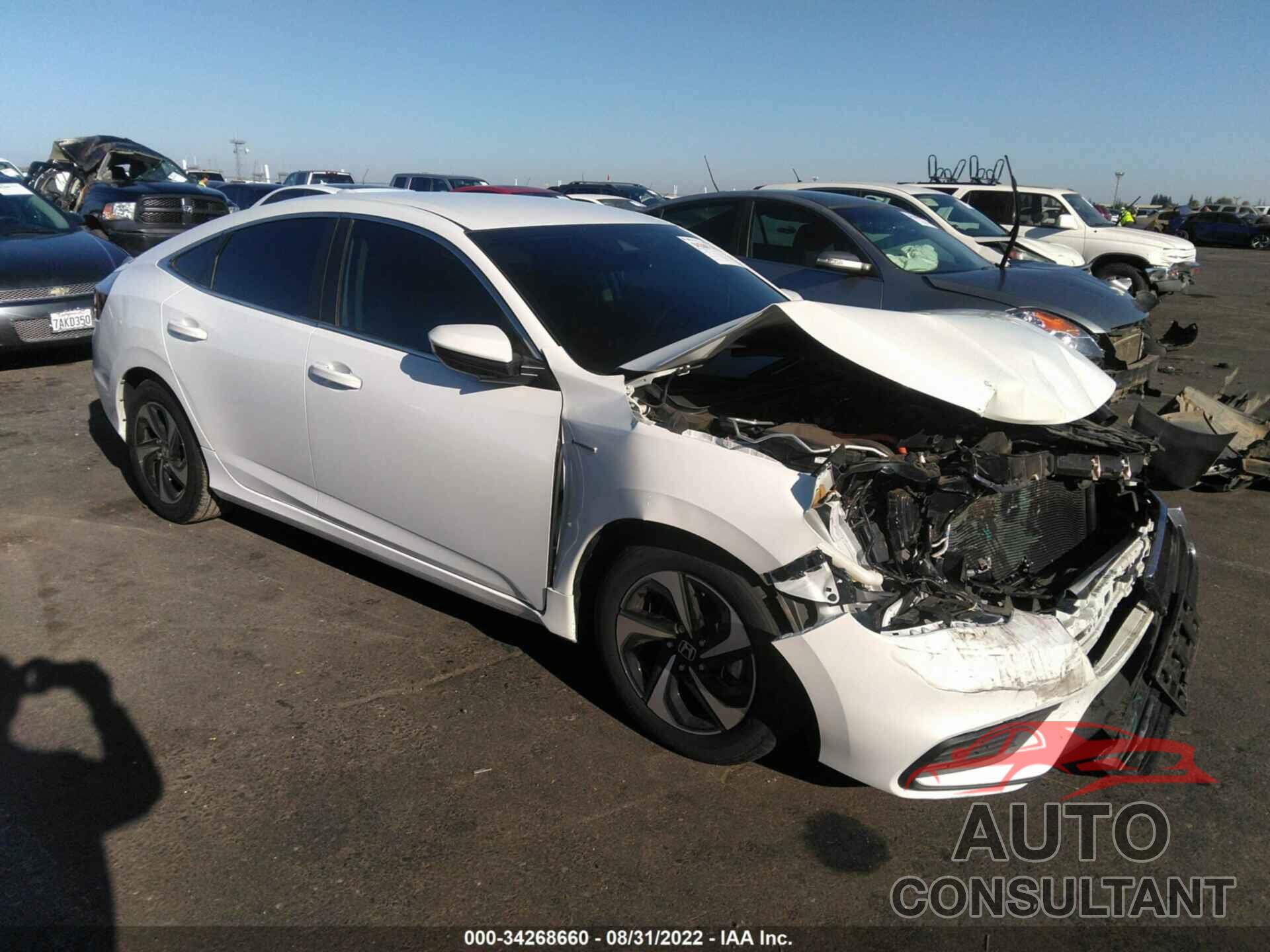 HONDA INSIGHT 2022 - 19XZE4F5XNE003778