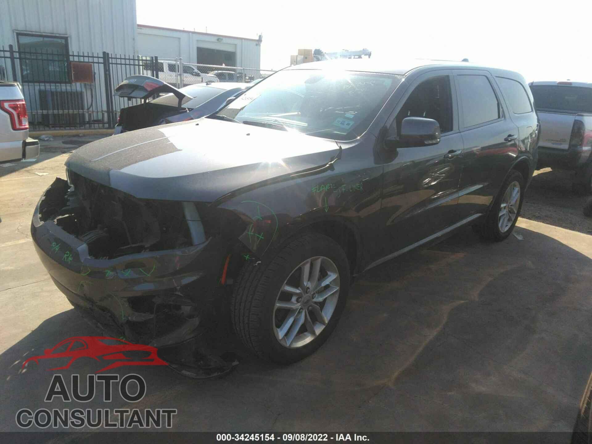 DODGE DURANGO 2021 - 1C4RDJDG3MC609595