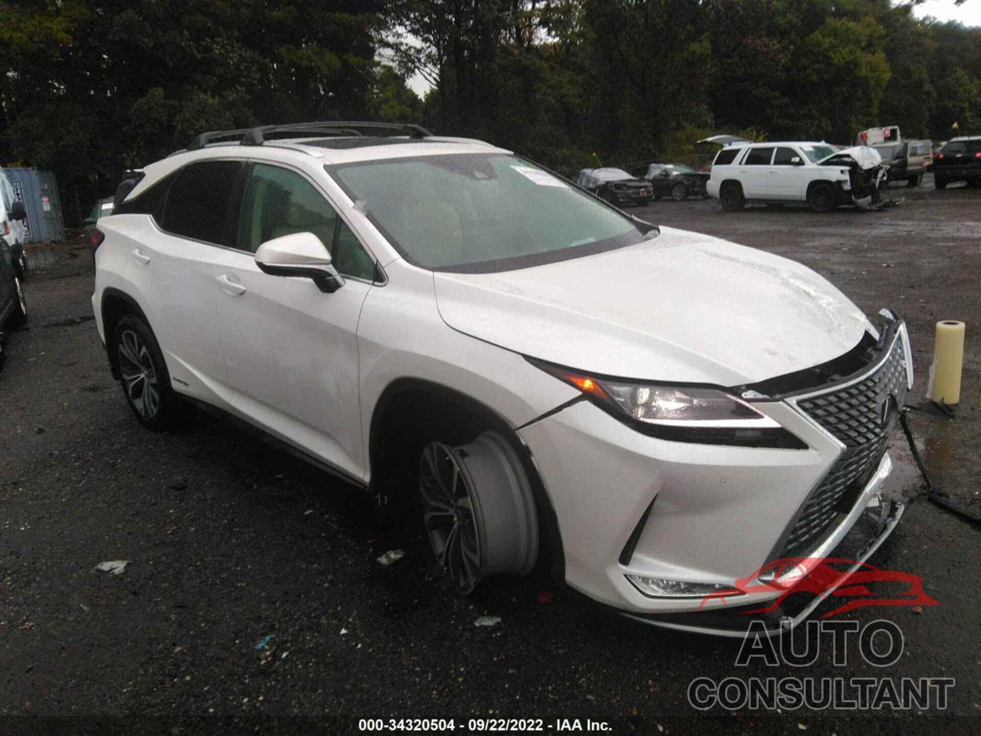 LEXUS RX 2022 - 2T2HGMDA6NC081412