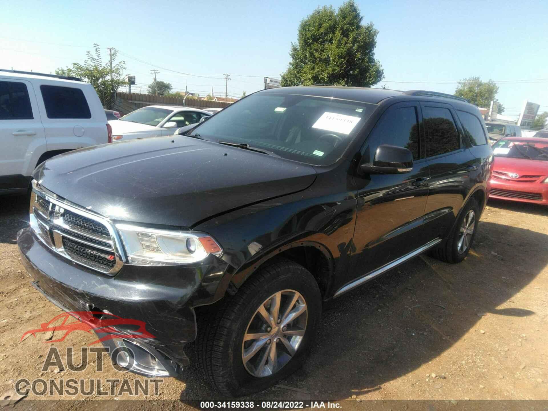 DODGE DURANGO 2016 - 1C4RDJDG5GC459946