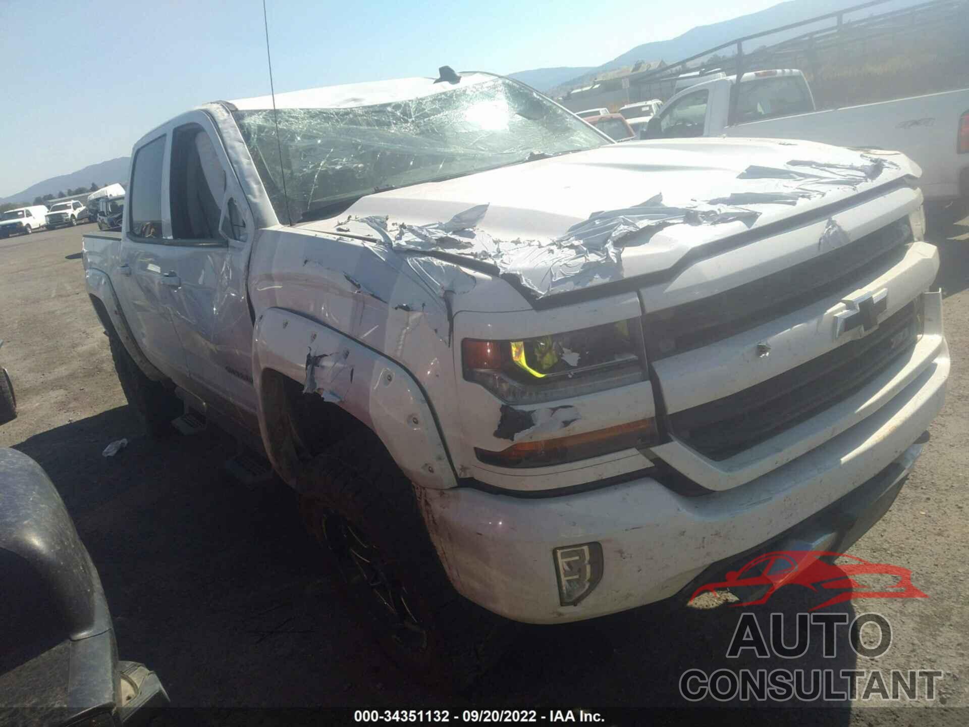 CHEVROLET SILVERADO 1500 2017 - 3GCUKREC0HG109407