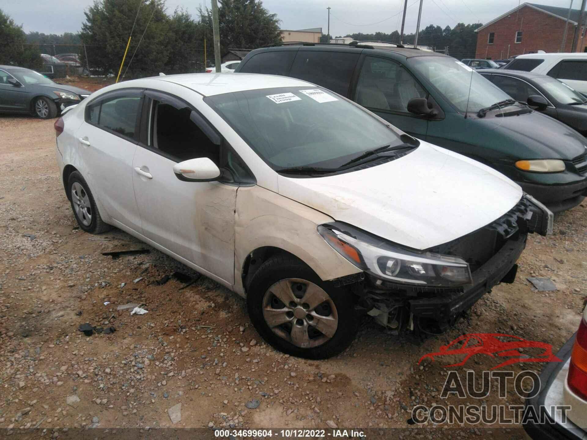 KIA FORTE 2018 - 3KPFK4A70JE239225