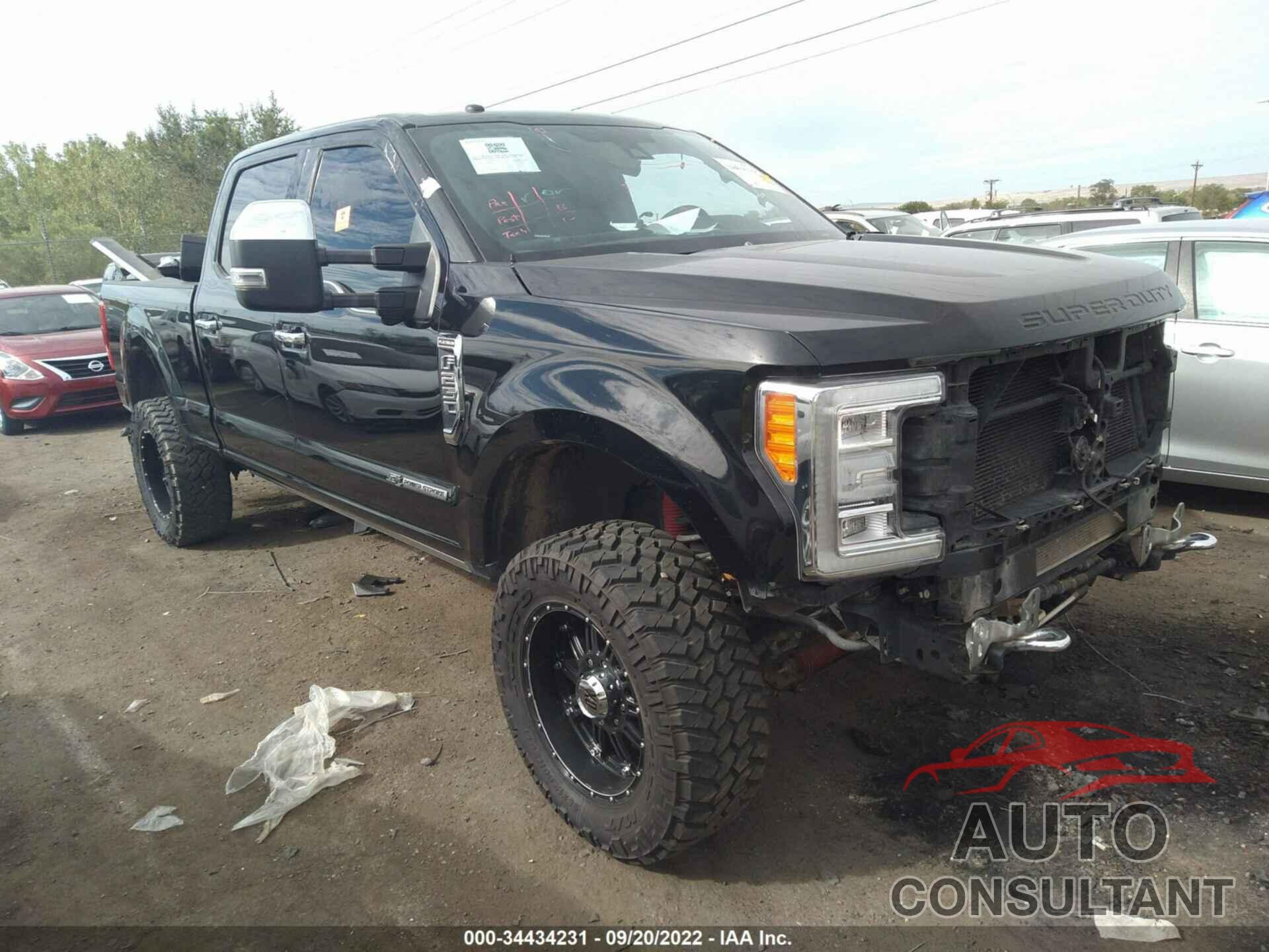 FORD SUPER DUTY F-250 SRW 2017 - 1FT7W2BT3HEF51621