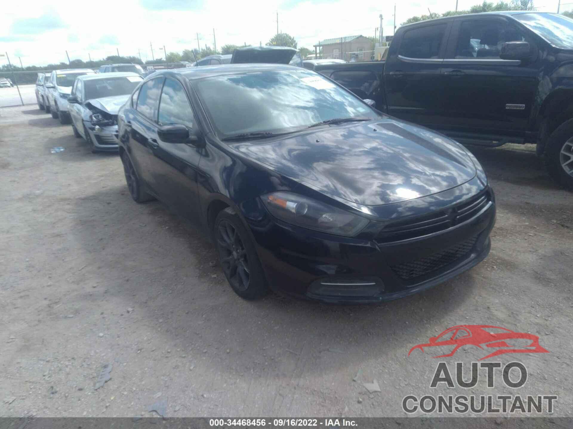 DODGE DART 2016 - 1C3CDFAA0GD578134