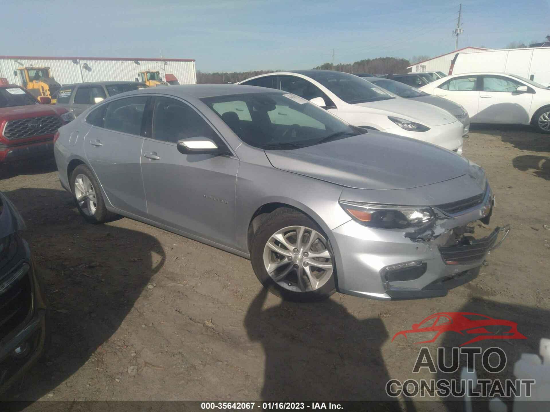 CHEVROLET MALIBU 2017 - 1G1ZE5ST9HF114710