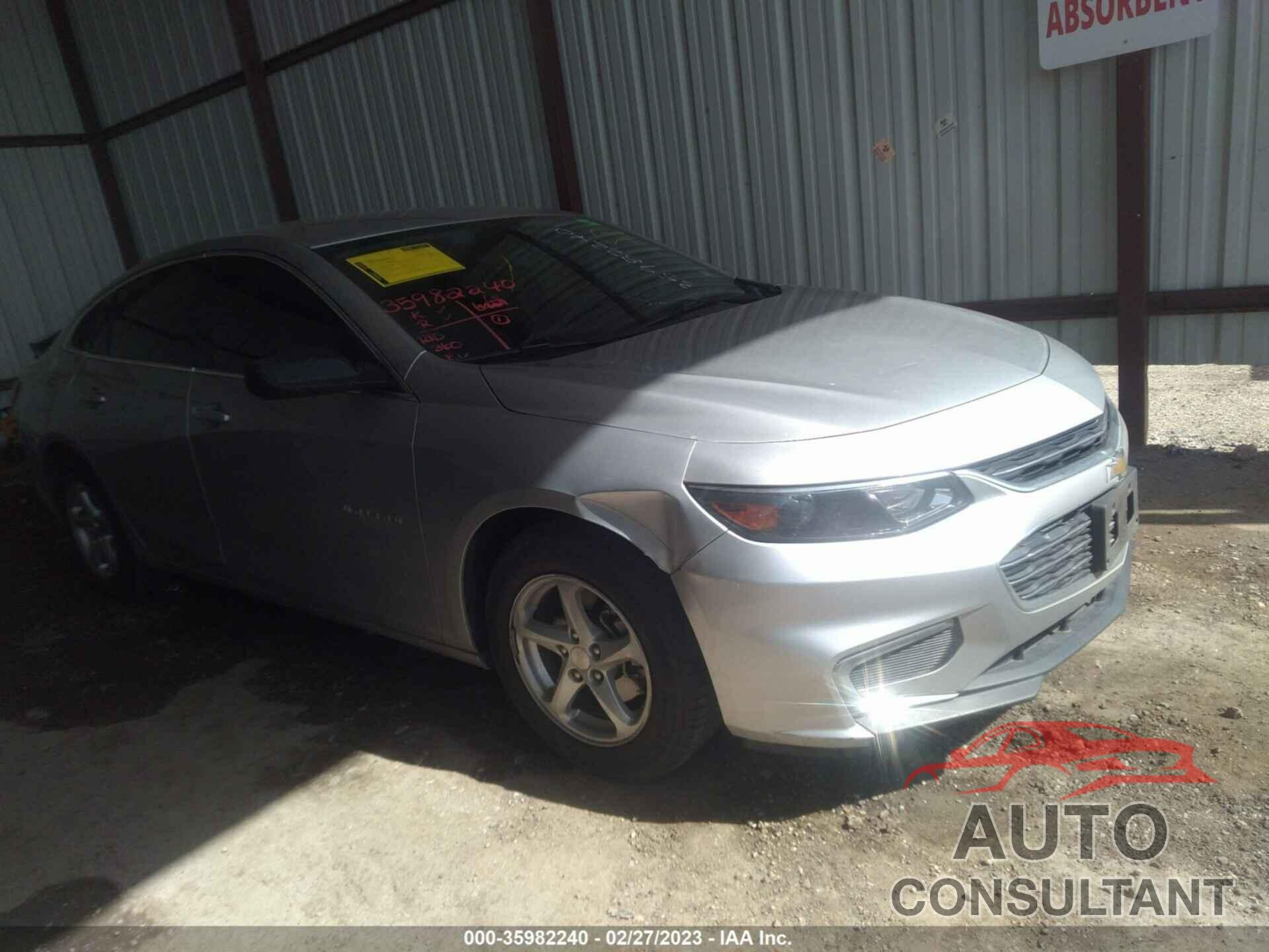 CHEVROLET MALIBU 2016 - 1G1ZB5ST1GF193765
