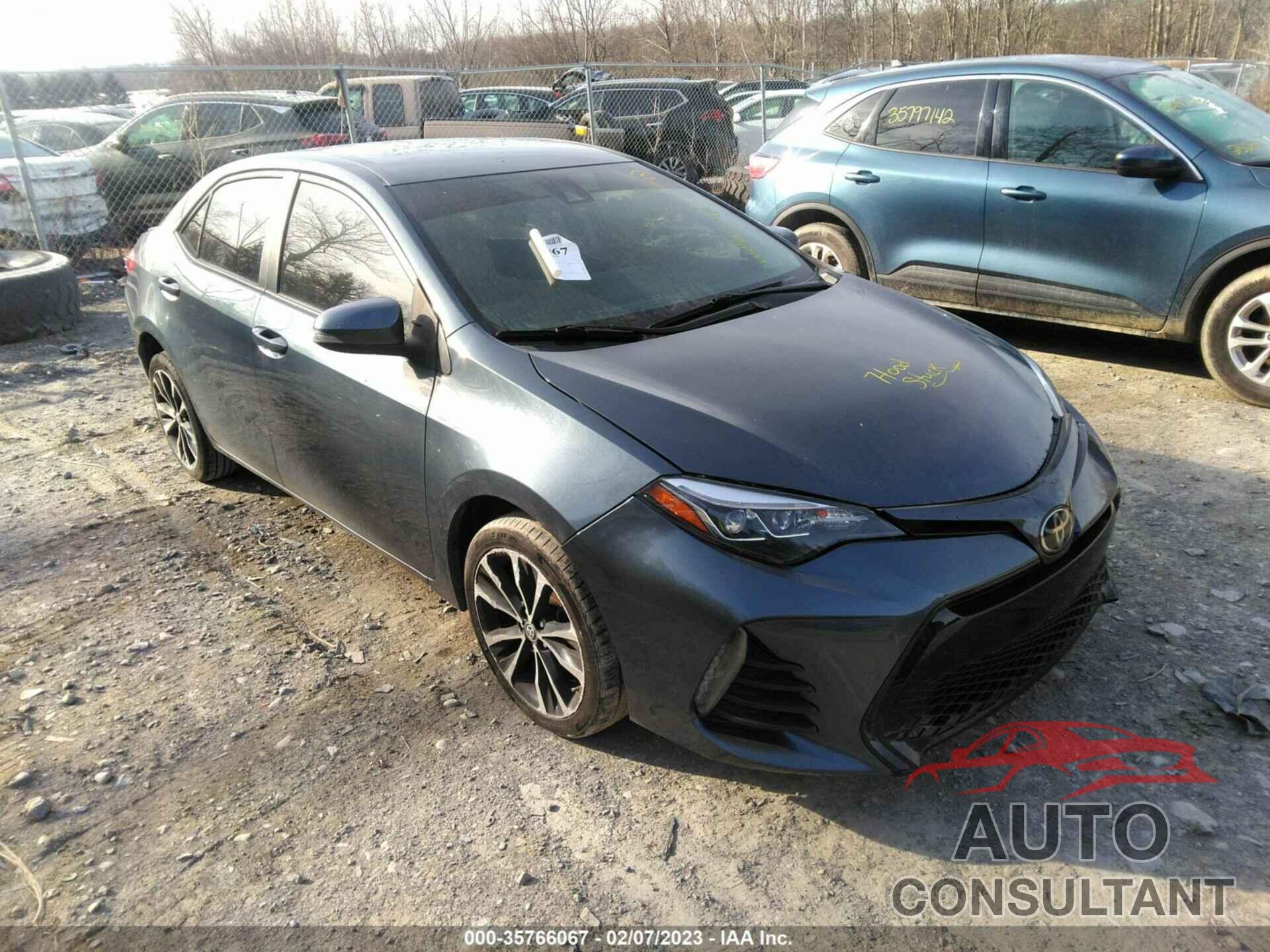 TOYOTA COROLLA 2019 - 2T1BURHE8KC167720