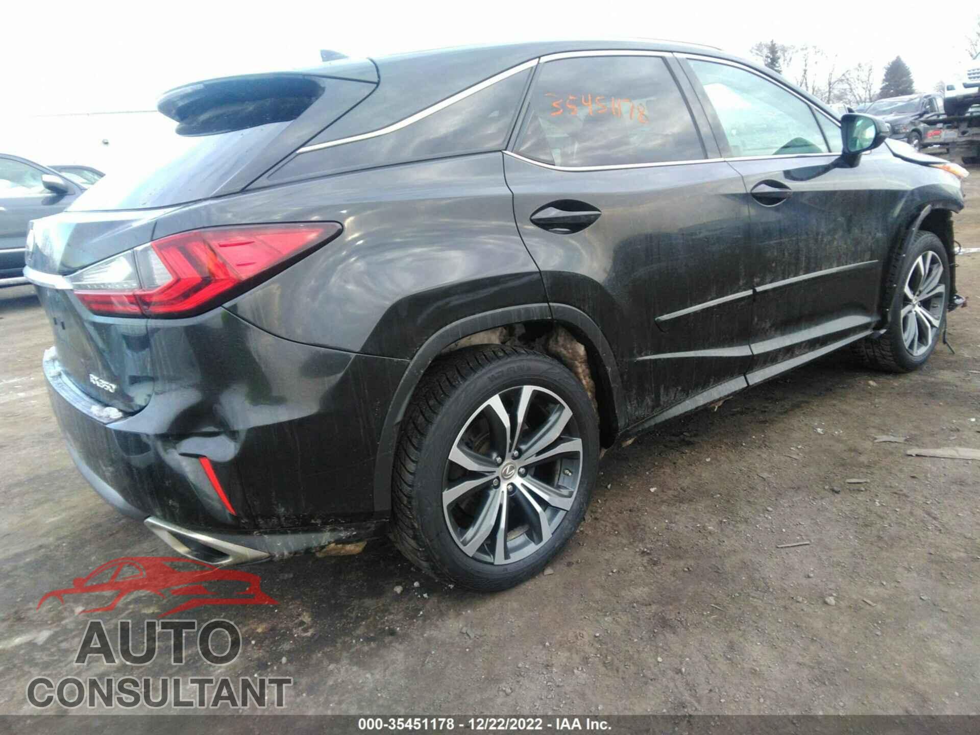 LEXUS RX 2017 - 2T2BZMCA1HC086541