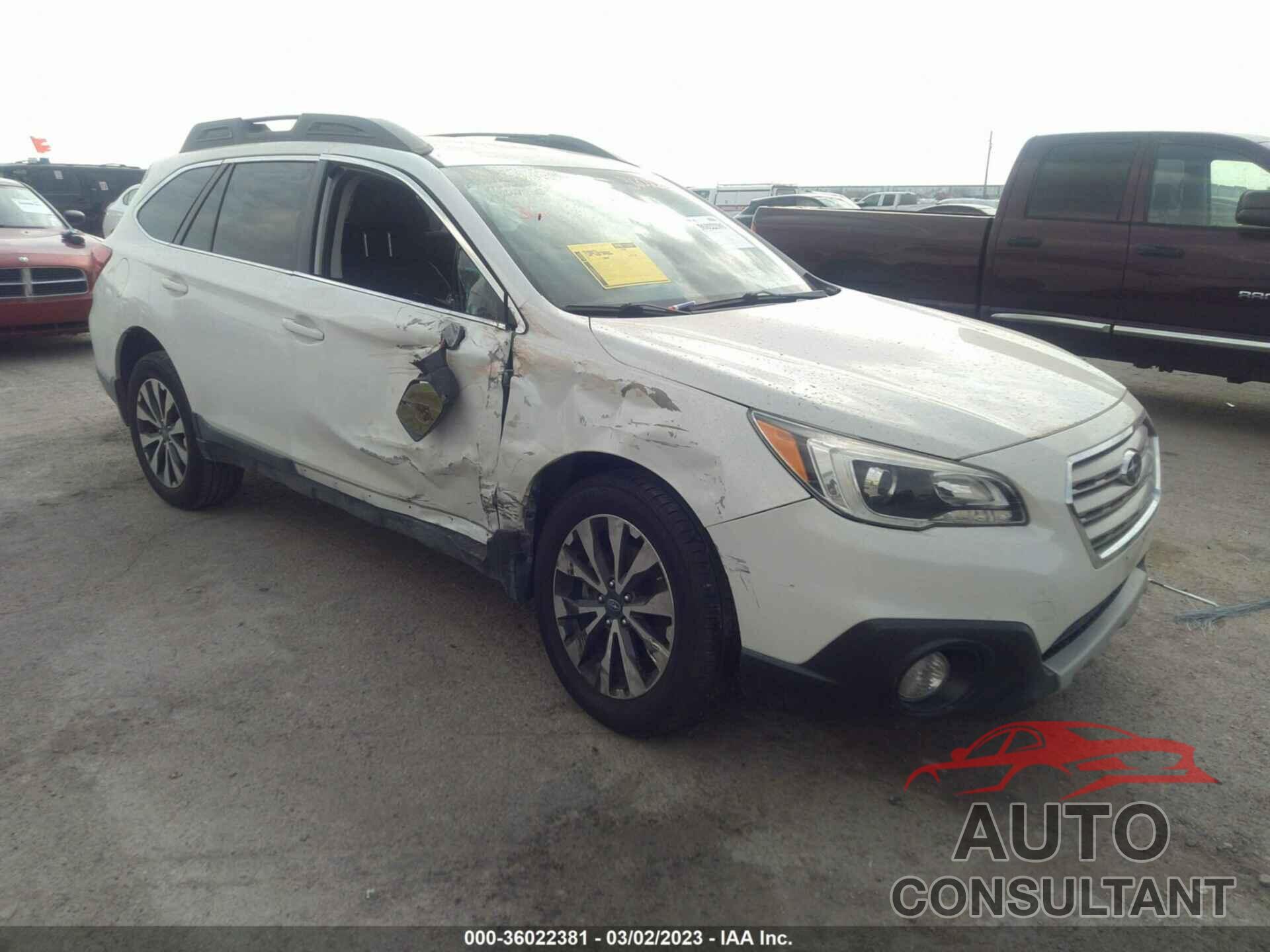 SUBARU OUTBACK 2017 - 4S4BSENC6H3231137