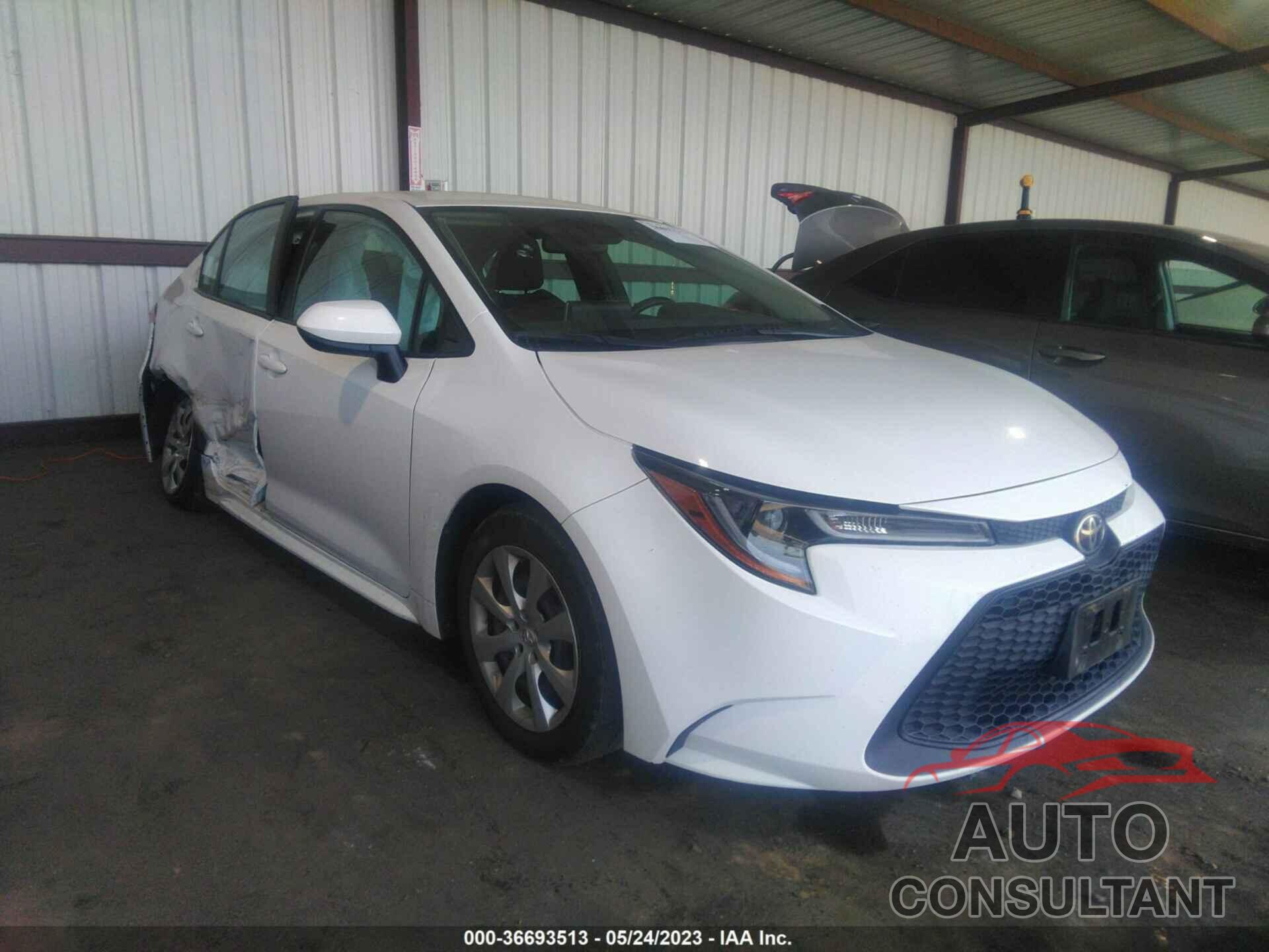 TOYOTA COROLLA 2021 - 5YFEPMAE1MP163352