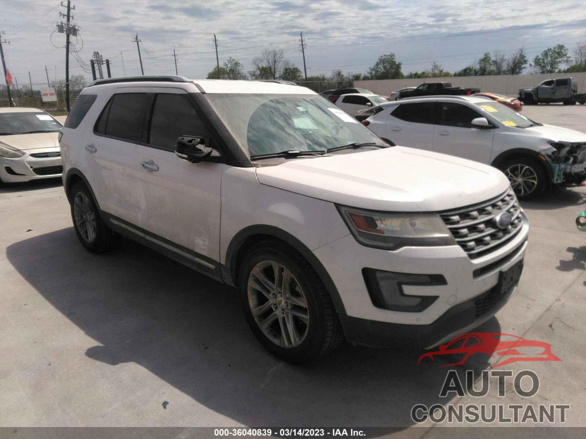 FORD EXPLORER 2017 - 1FM5K7F88HGD12054