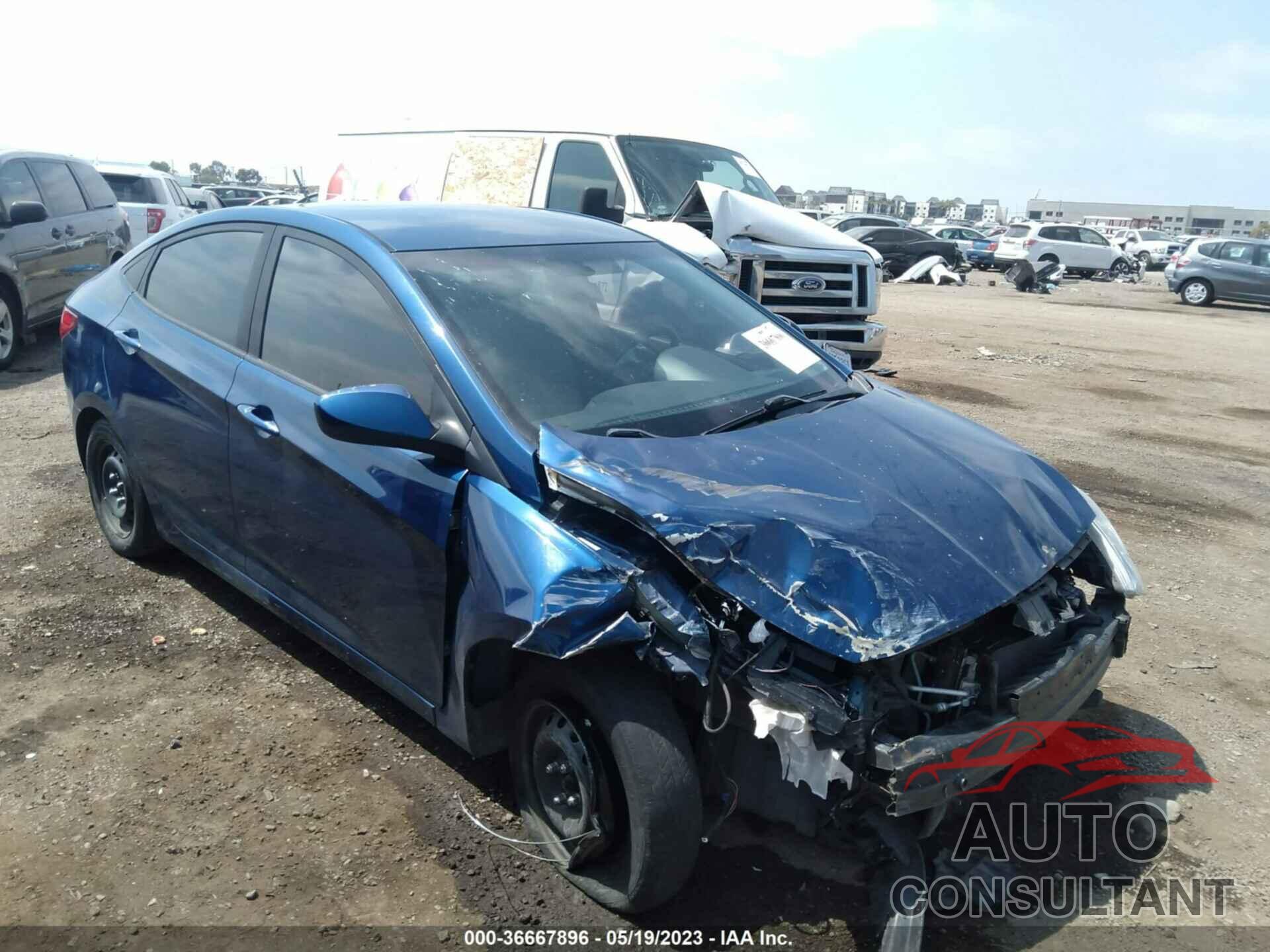 HYUNDAI ACCENT 2016 - KMHCT4AE6GU105596