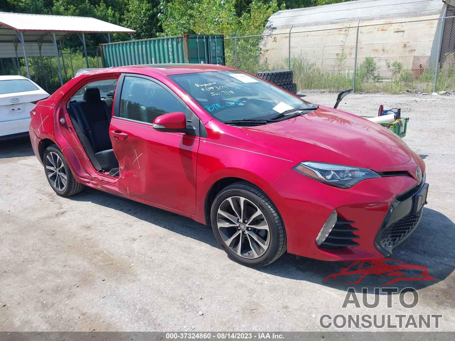 TOYOTA COROLLA 2019 - 2T1BURHEXKC202967