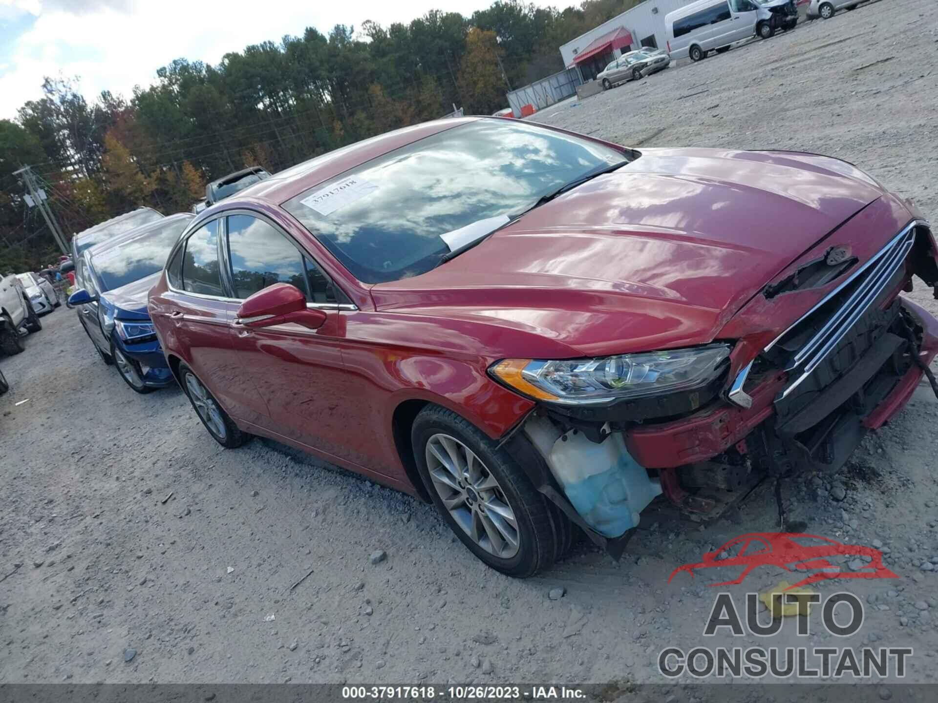 FORD FUSION 2017 - 3FA6P0HD9HR139803