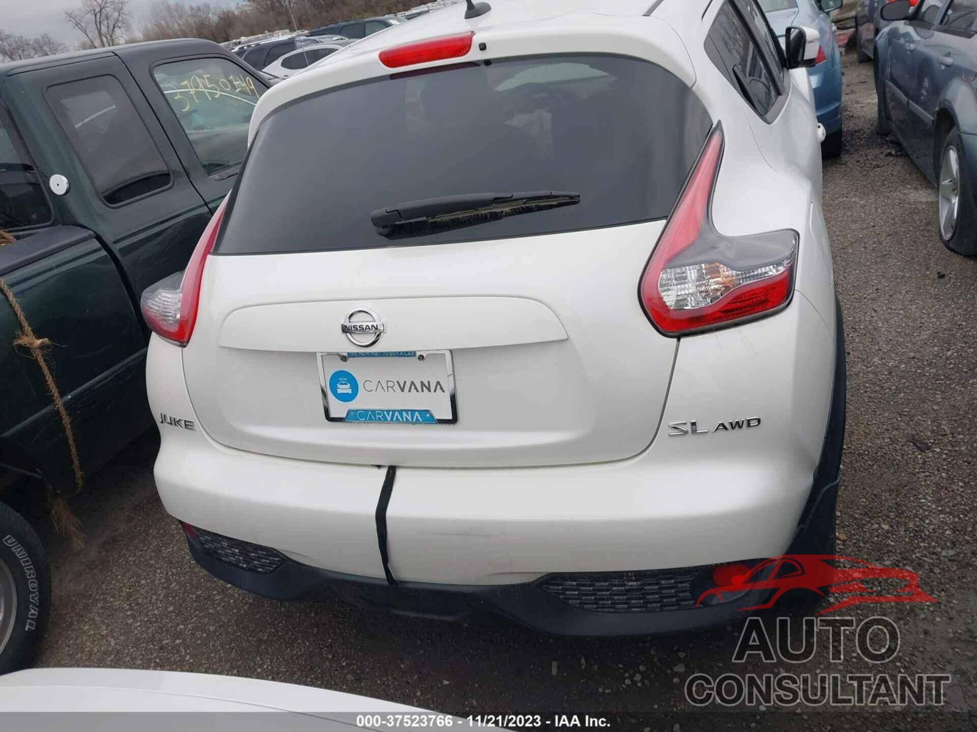 NISSAN JUKE 2016 - JN8AF5MV0GT655598