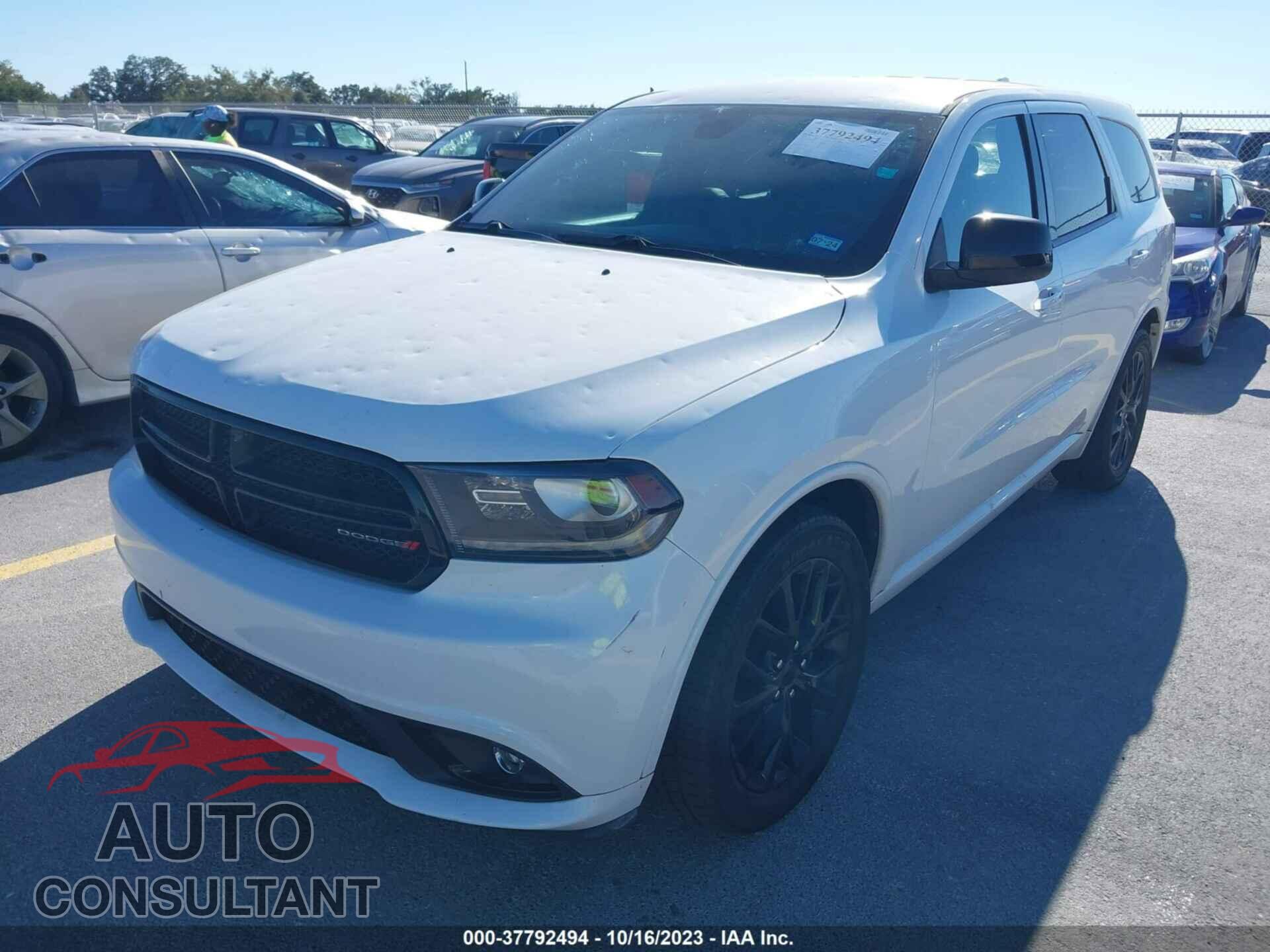DODGE DURANGO 2016 - 1C4RDHAG5GC374389