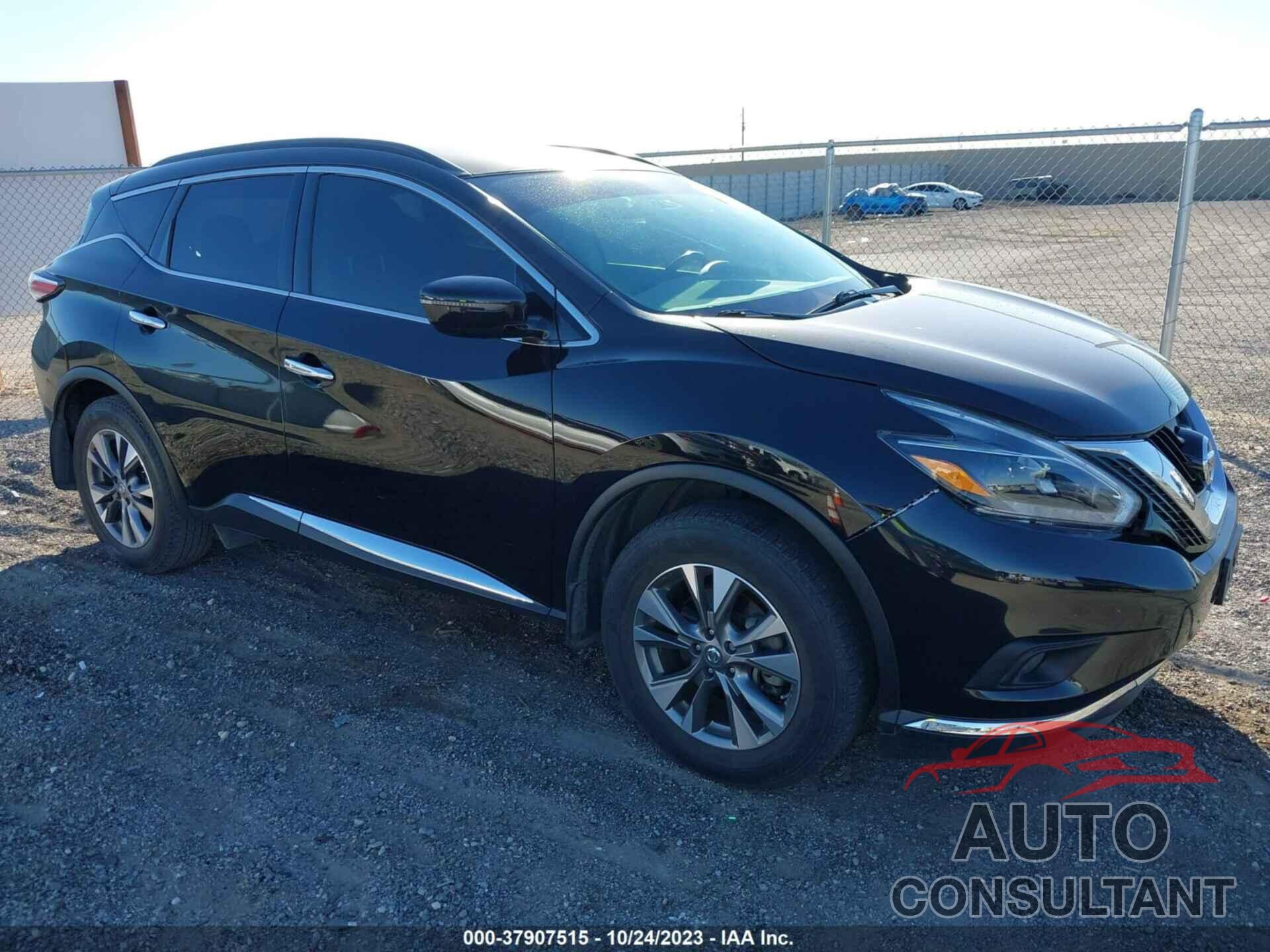 NISSAN MURANO 2018 - 5N1AZ2MG1JN170705