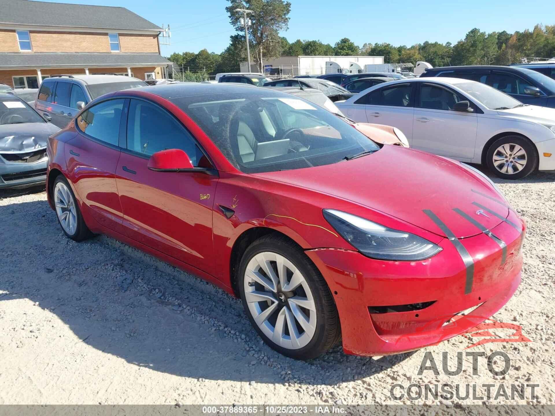 TESLA MODEL 3 2022 - 5YJ3E1EB7NF344335