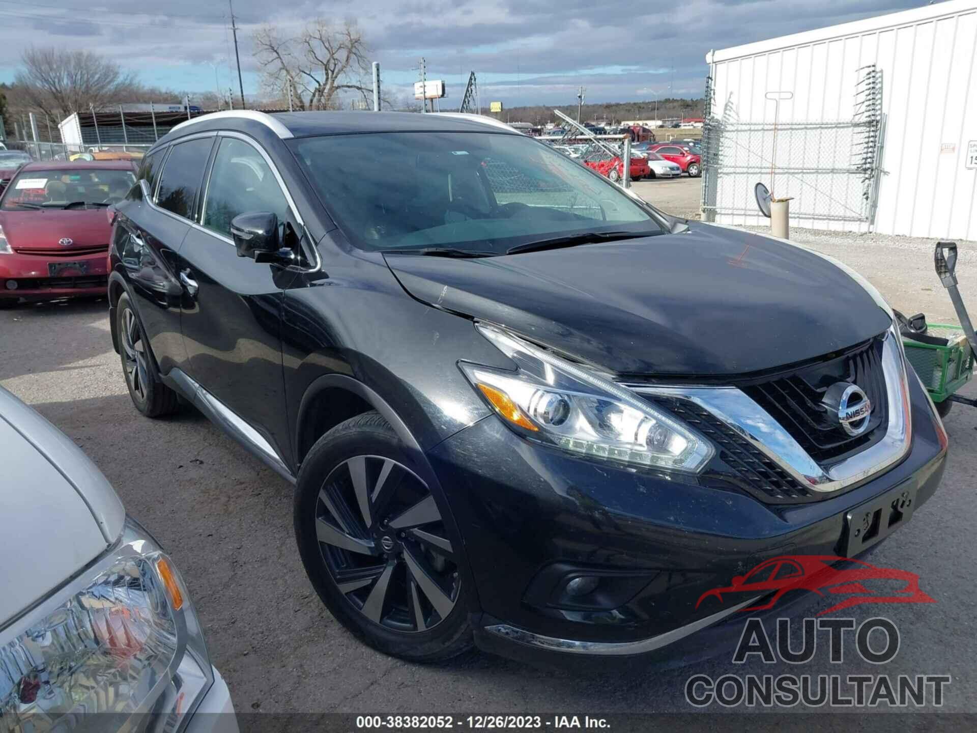 NISSAN MURANO 2018 - 5N1AZ2MH6JN106264