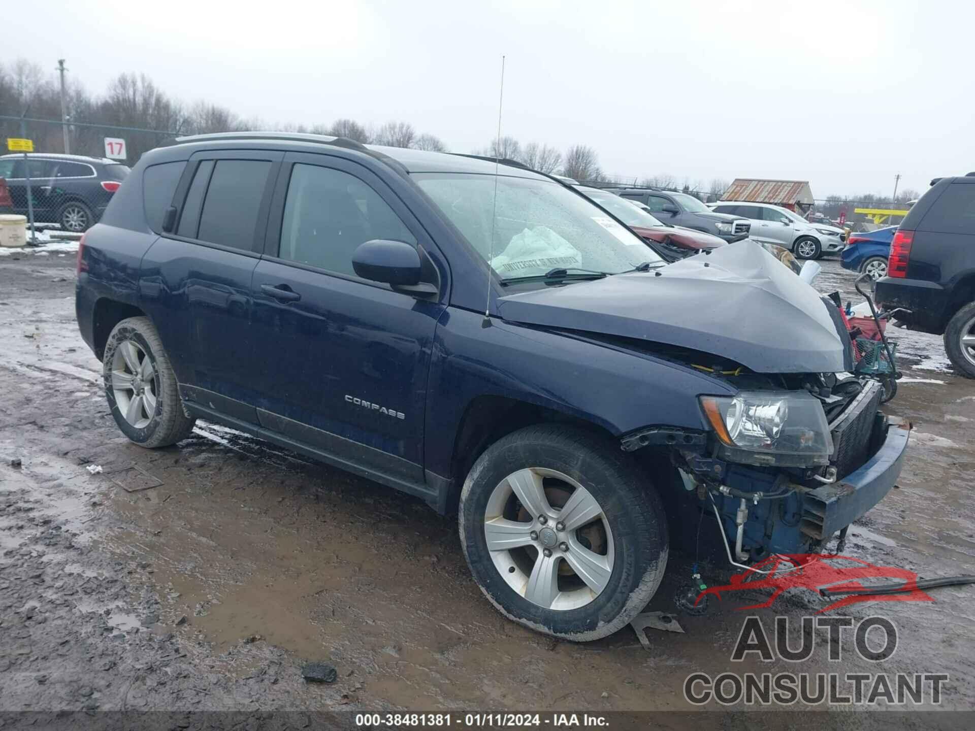 JEEP COMPASS 2017 - 1C4NJDEBXHD168303