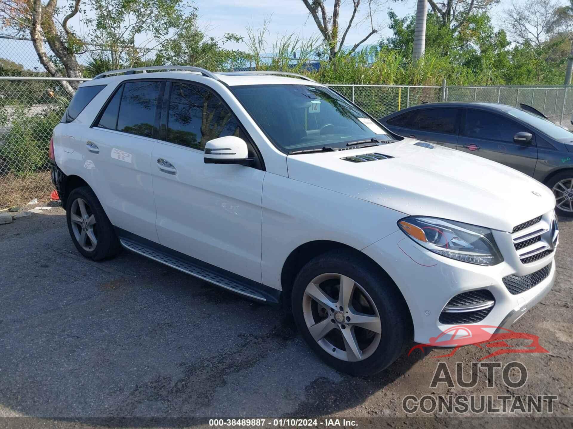 MERCEDES-BENZ GLE 350 2017 - 4JGDA5JB0HA834637