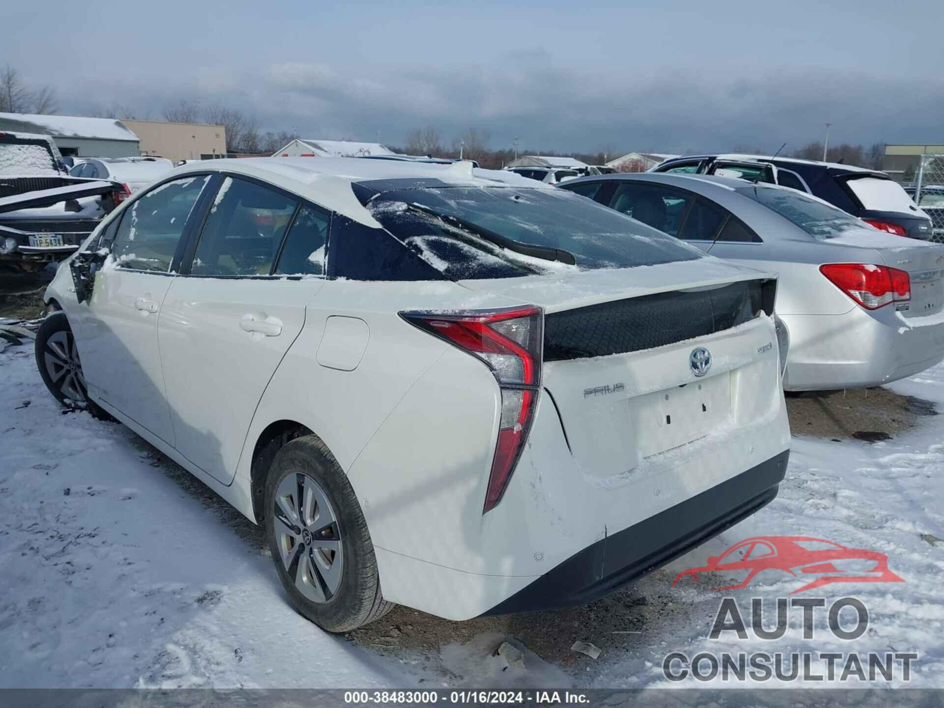 TOYOTA PRIUS 2017 - JTDKBRFU6H3056780