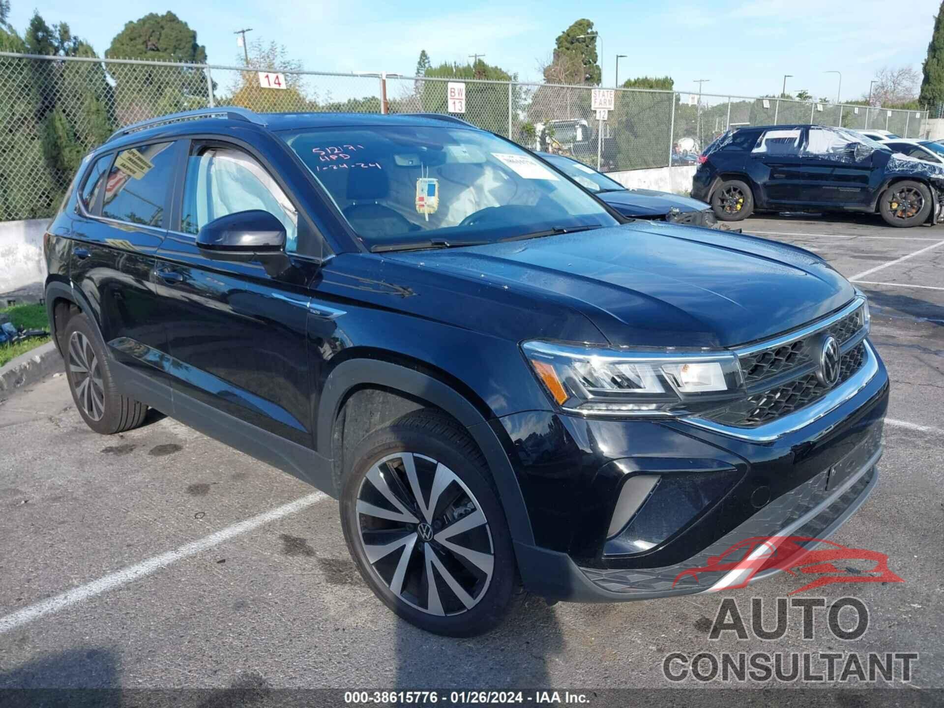 VOLKSWAGEN TAOS 2022 - 3VVLX7B20NM080454
