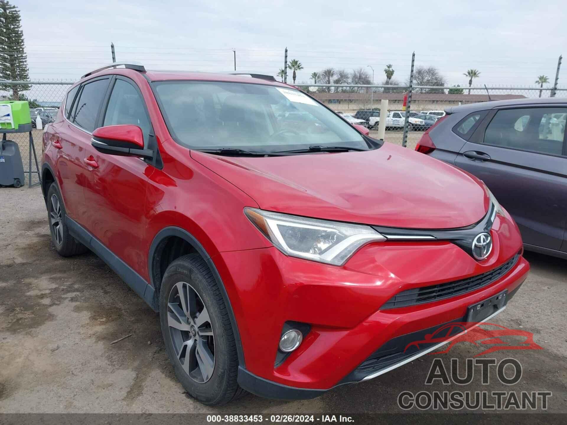 TOYOTA RAV4 2016 - 2T3RFREV8GW477814