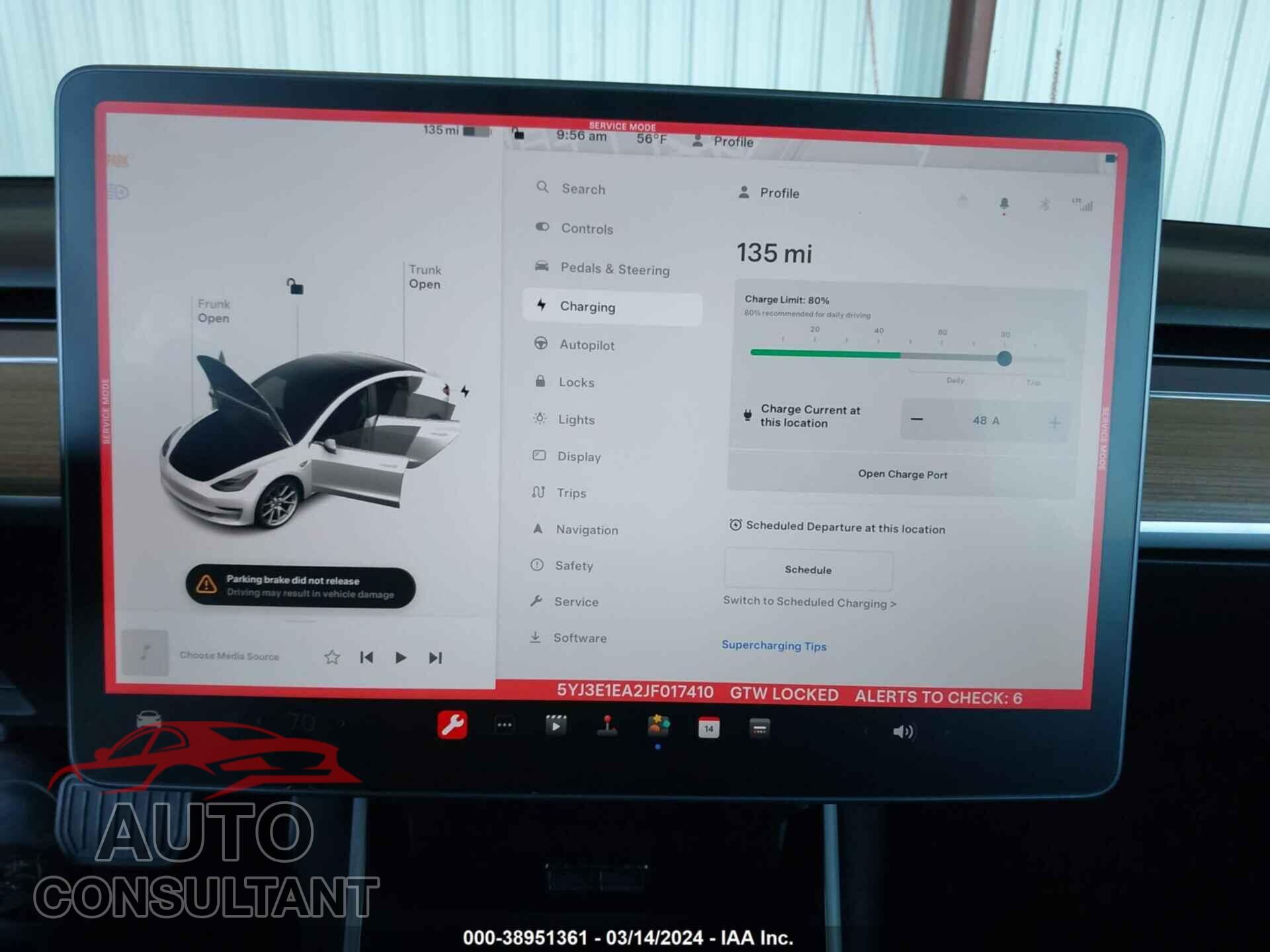 TESLA MODEL 3 2018 - 5YJ3E1EA2JF017410