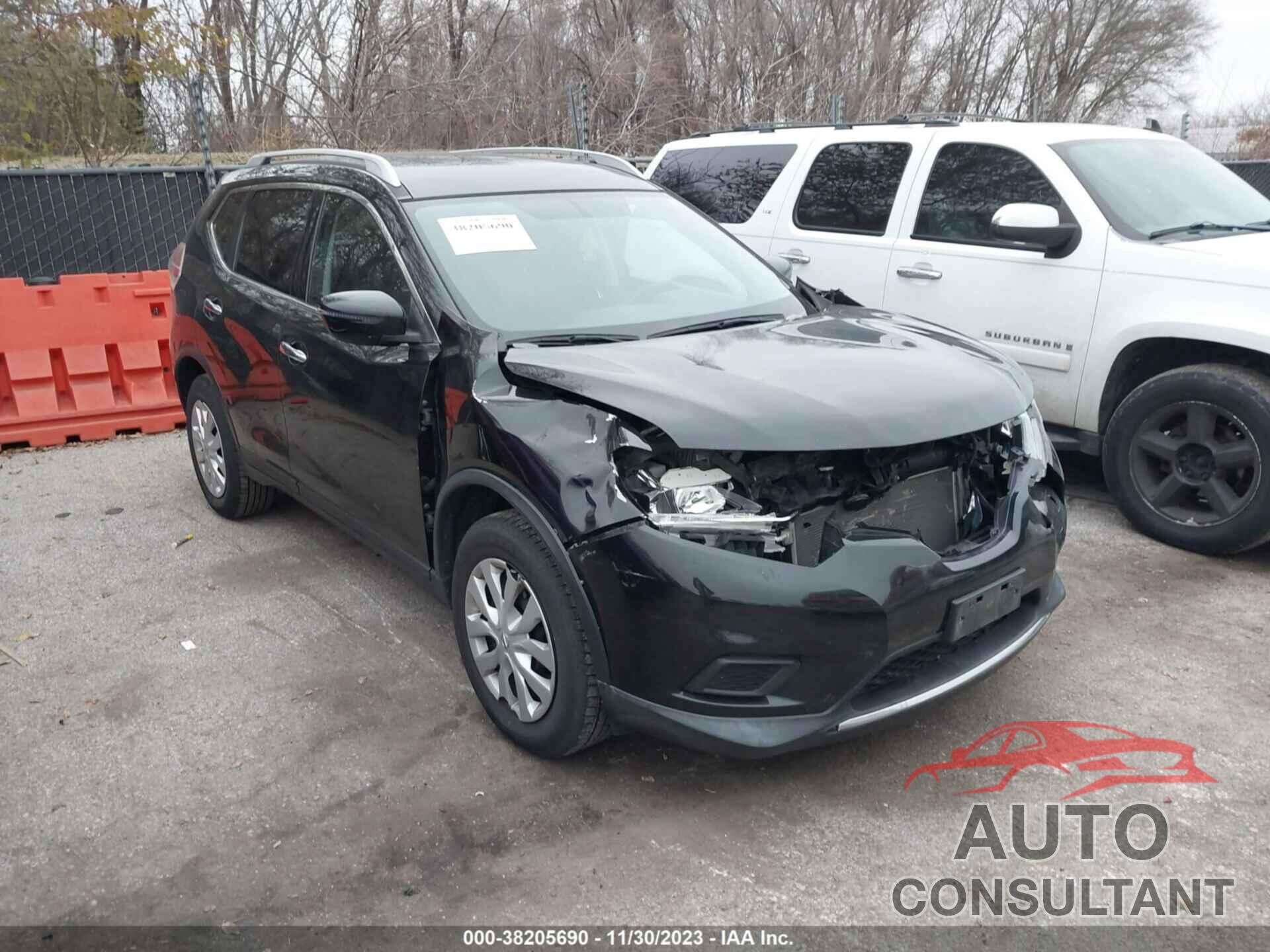 NISSAN ROGUE 2016 - KNMAT2MT2GP640398