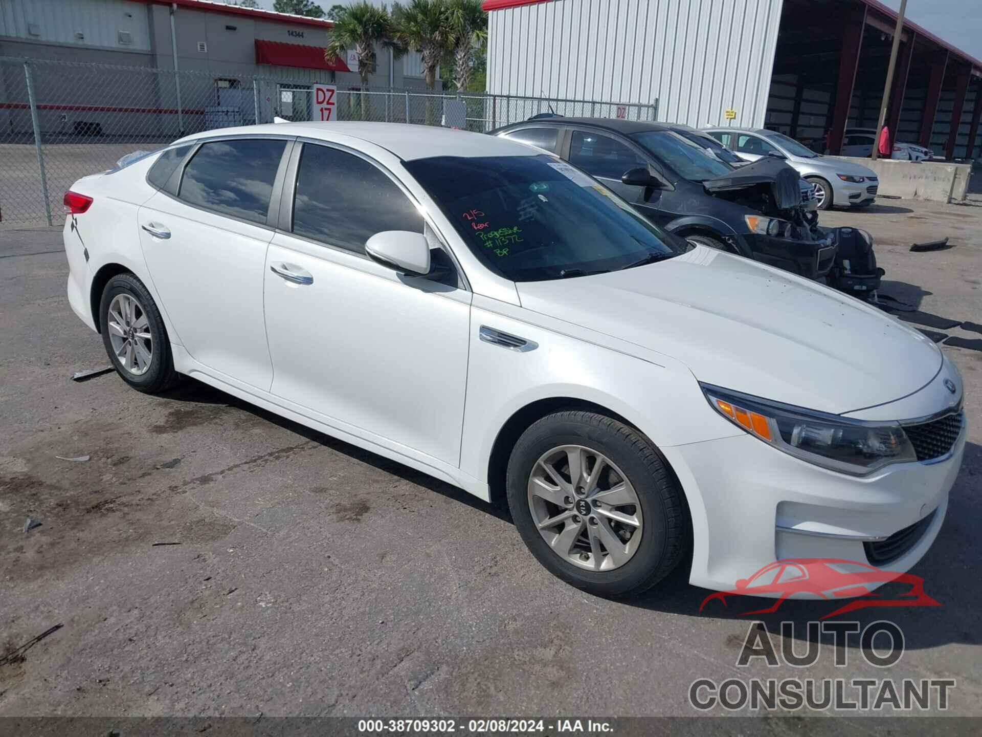 KIA OPTIMA 2018 - KNAGT4L34J5235599