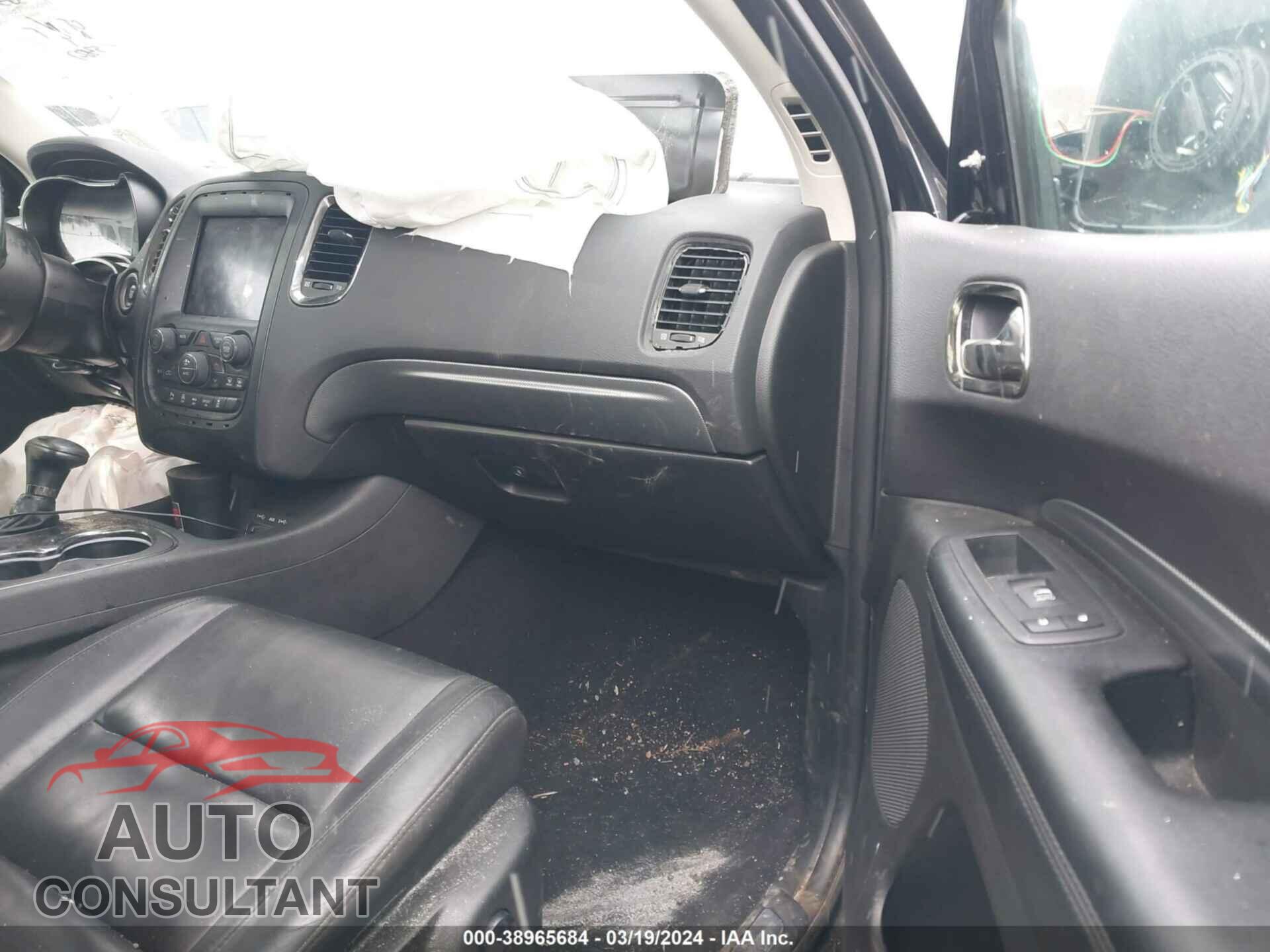 DODGE DURANGO 2019 - 1C4RDJDG5KC853391